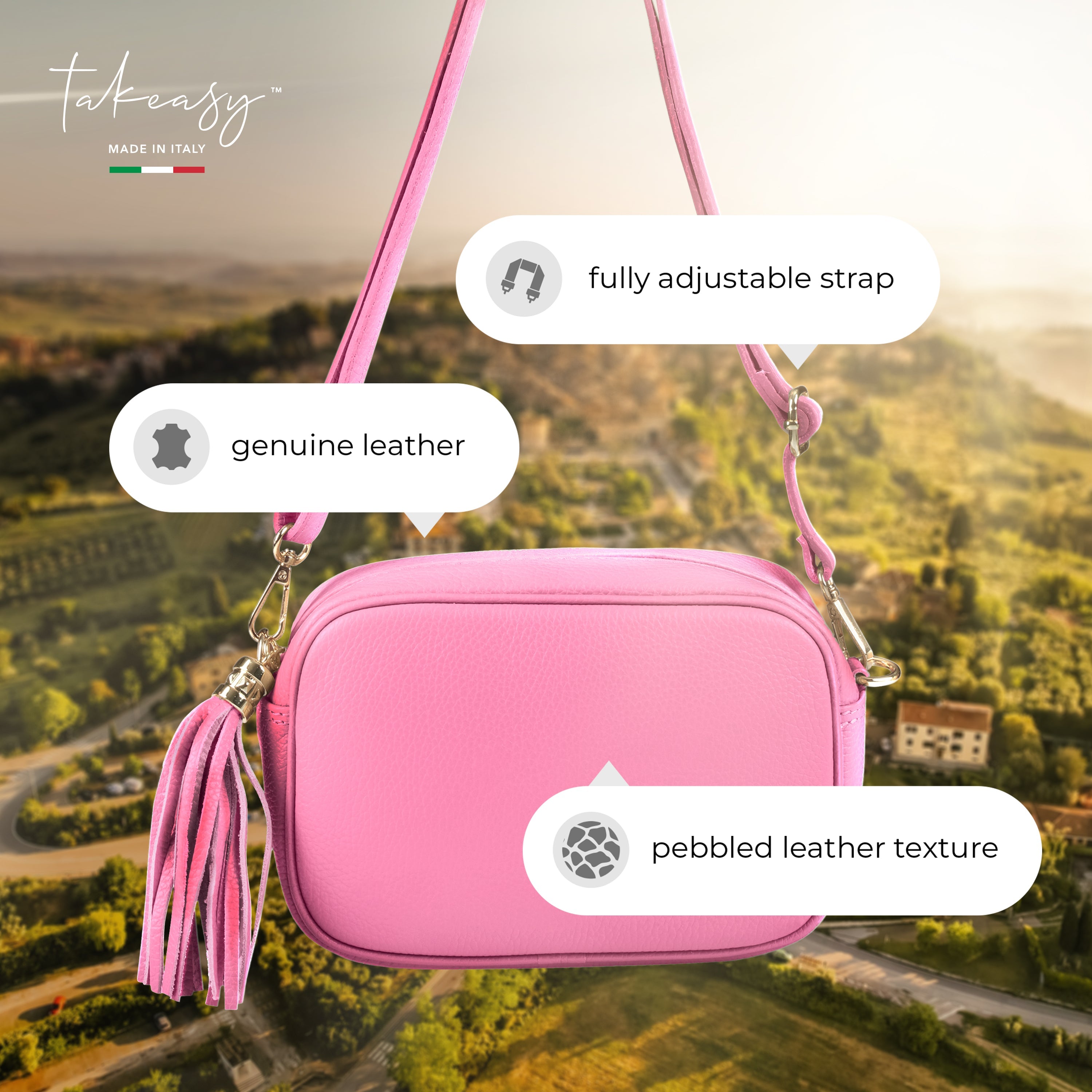 Calf Leather Crossbody Bag 231302