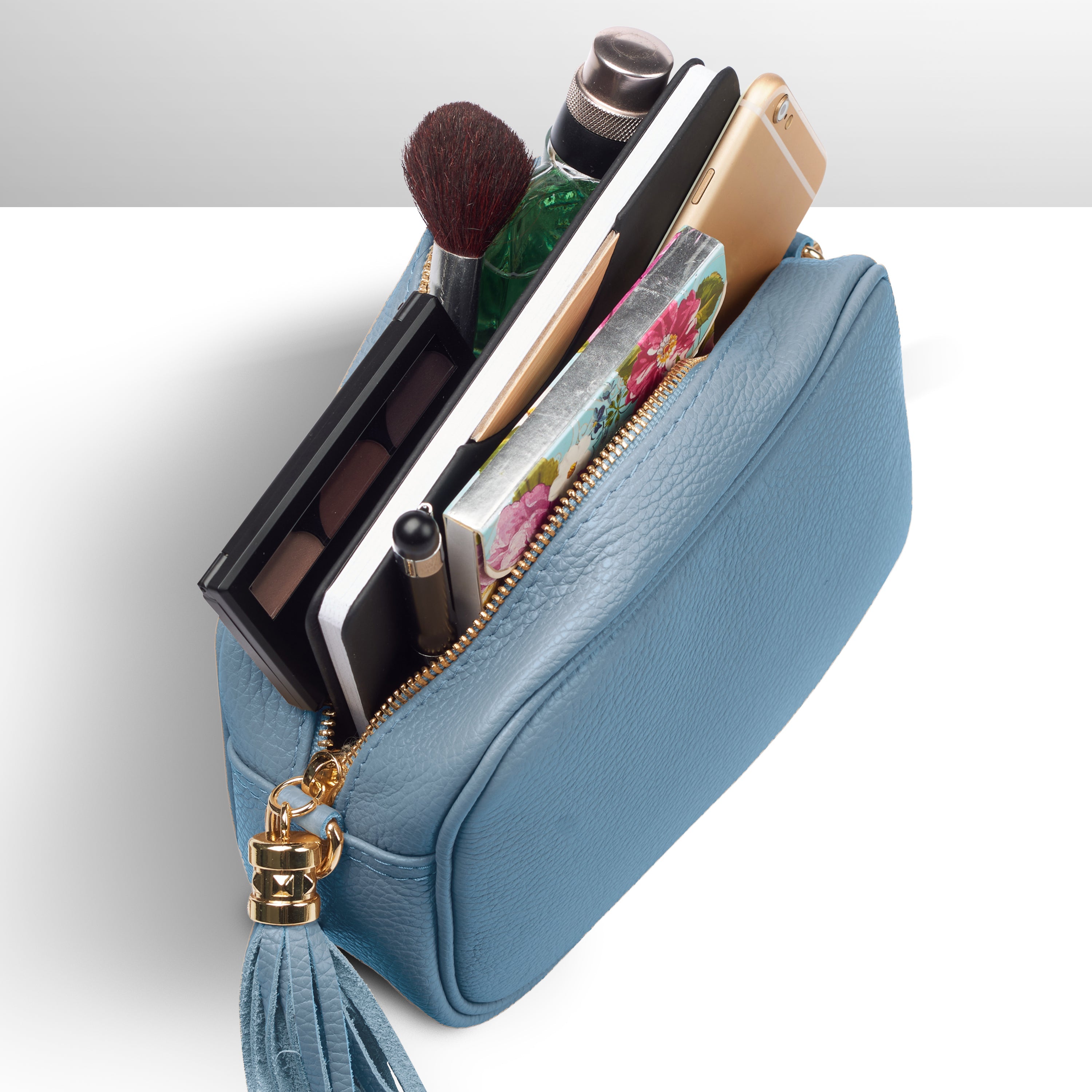 Calf Leather Crossbody Bag 231302