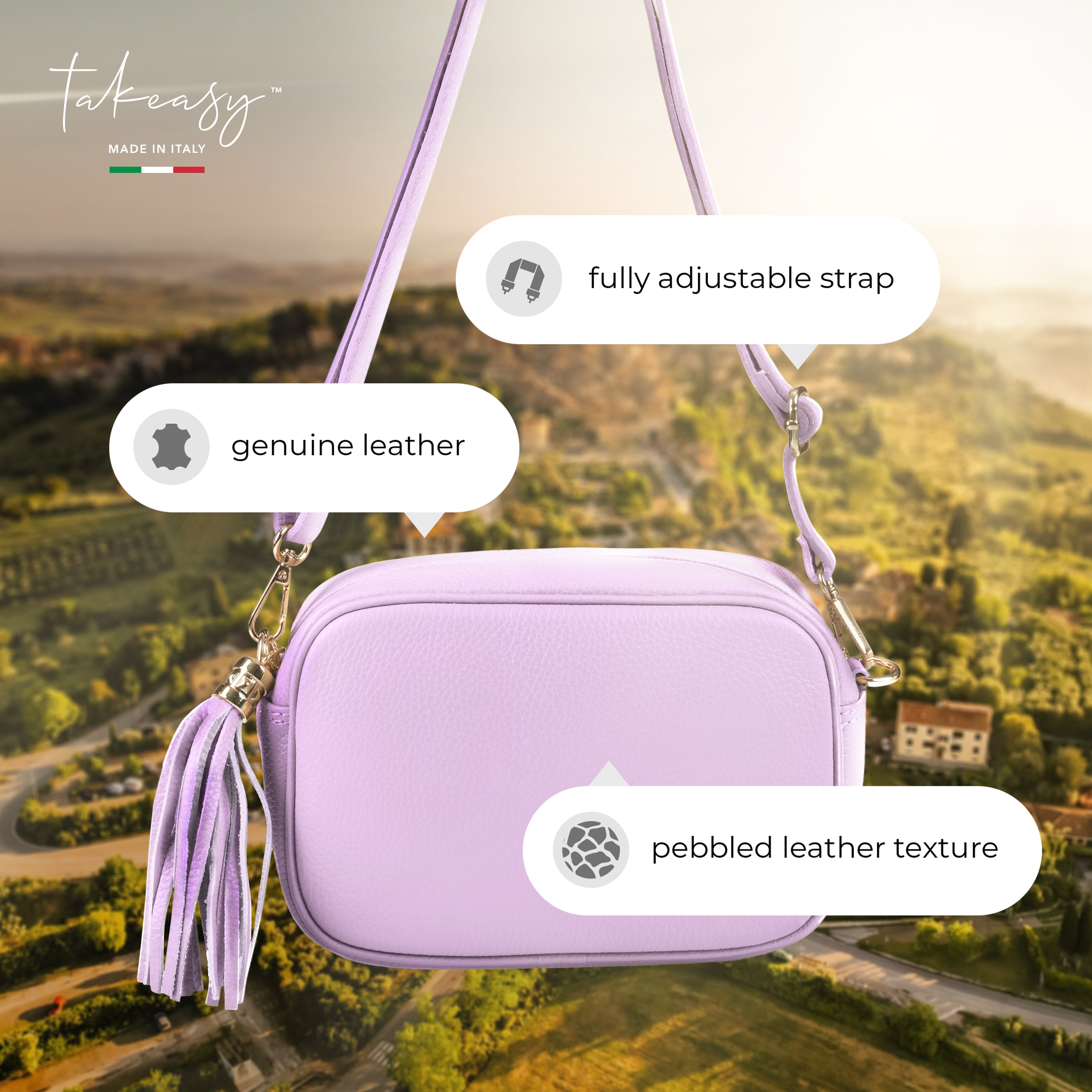 Calf Leather Crossbody Bag 231302