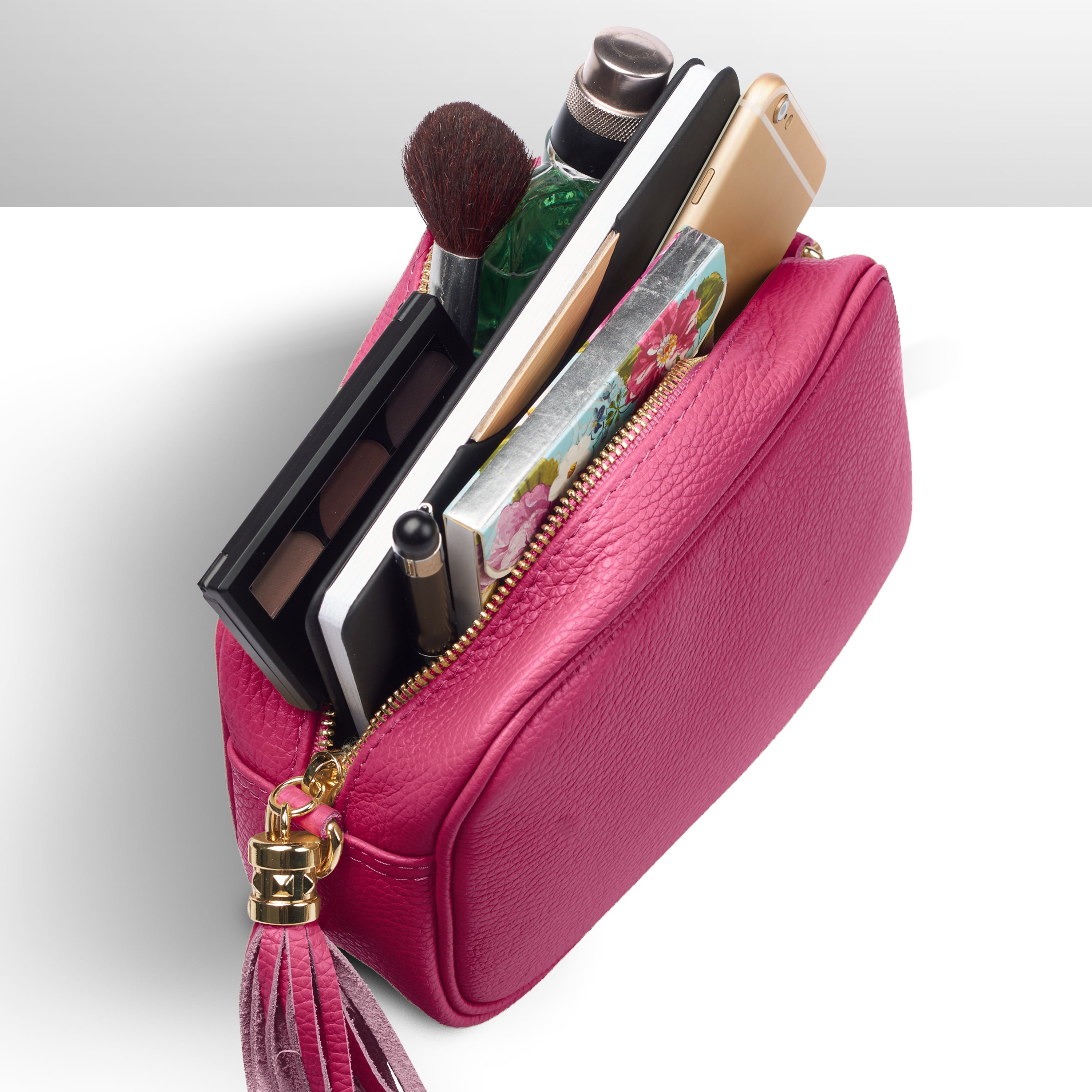 Calf Leather Crossbody Bag 231302