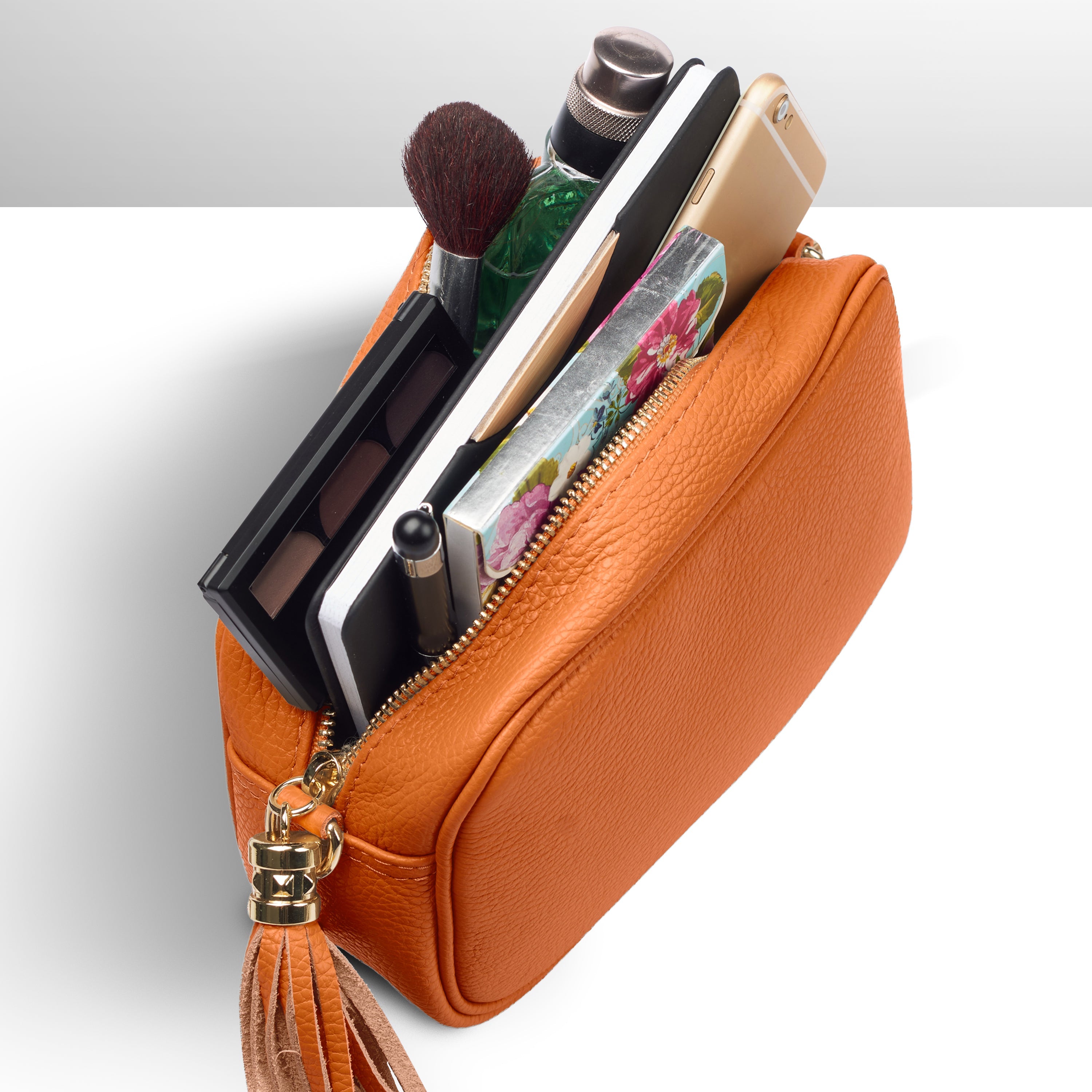 Calf Leather Crossbody Bag 231302