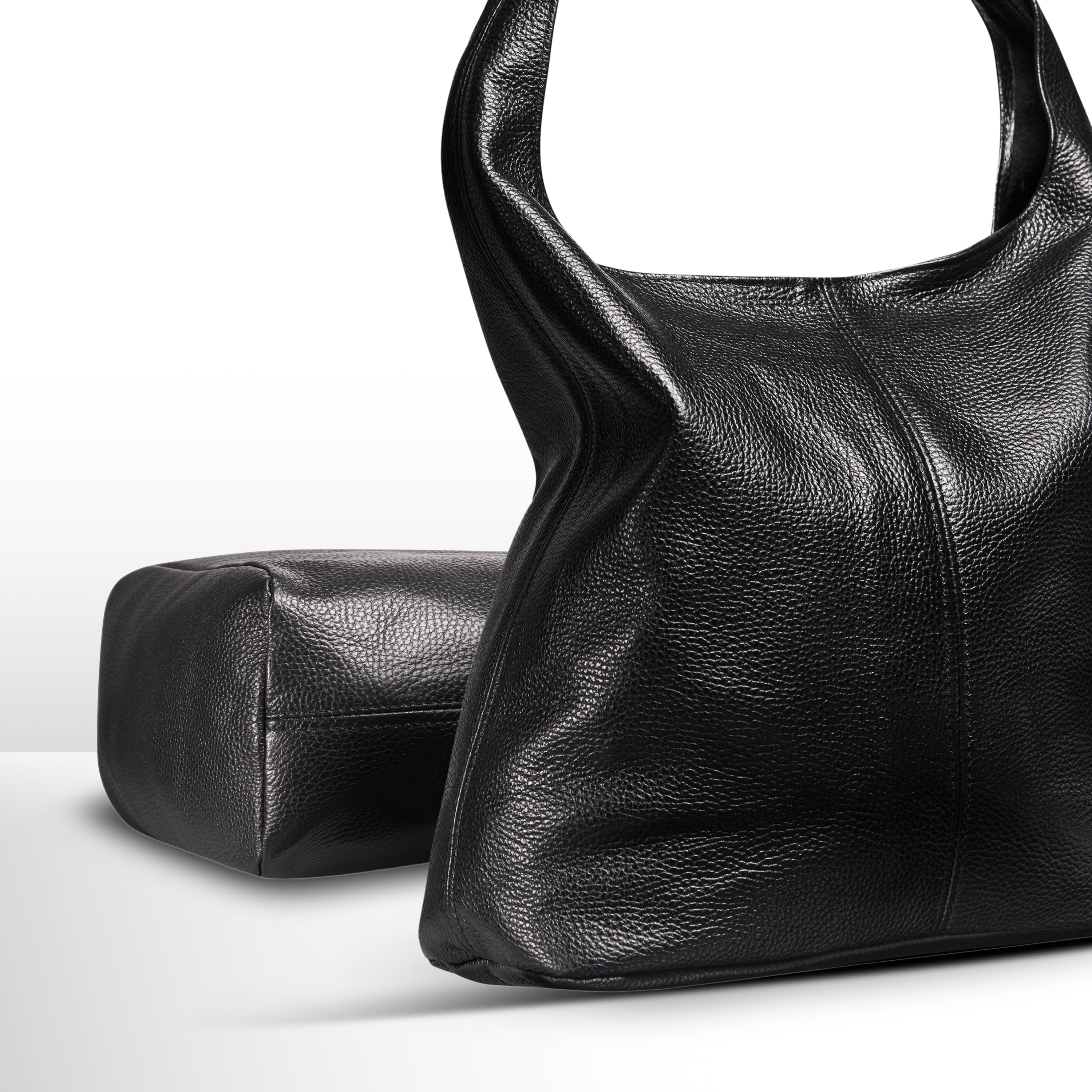 Calf Leather Hobo Bag 011943