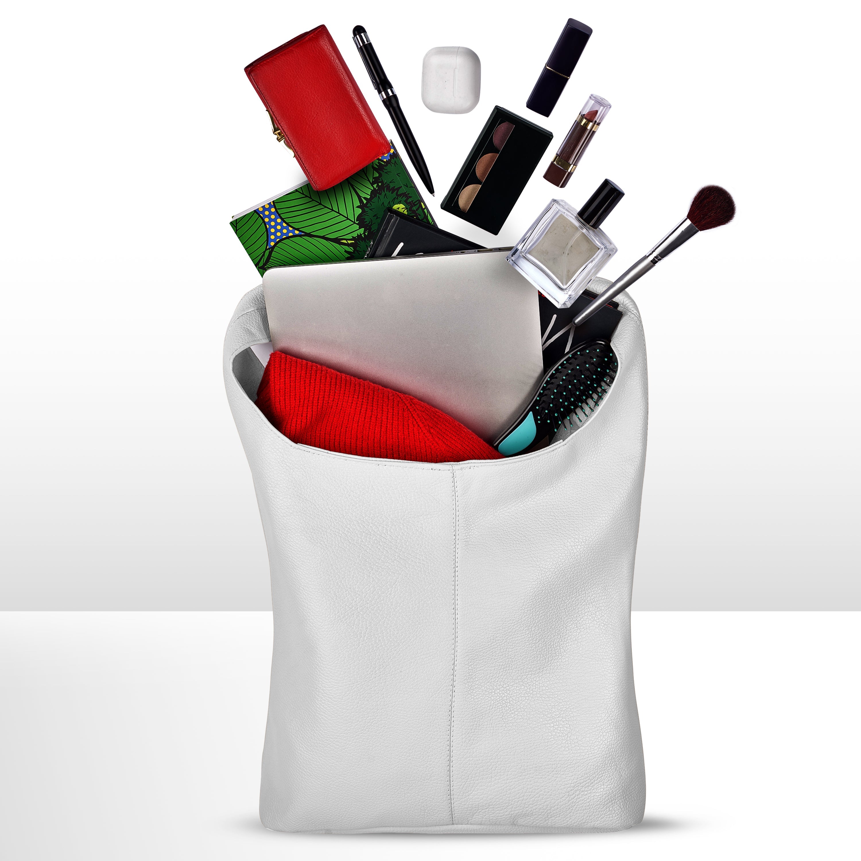 Calf Leather Hobo Bag 011943