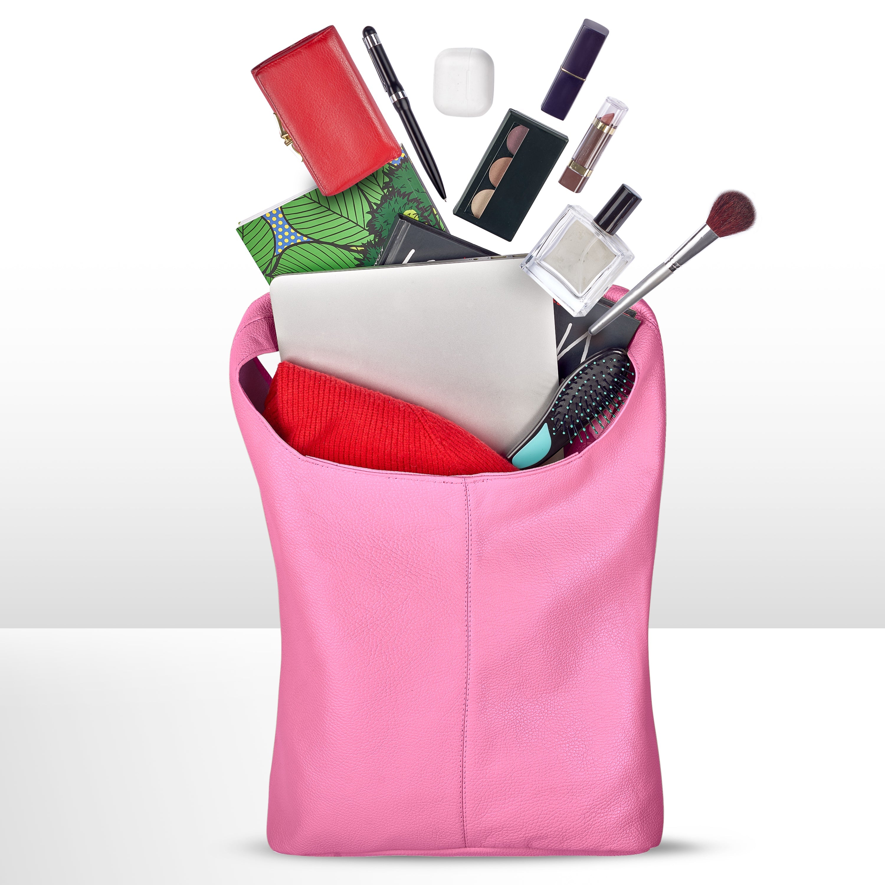 Calf Leather Hobo Bag 011943