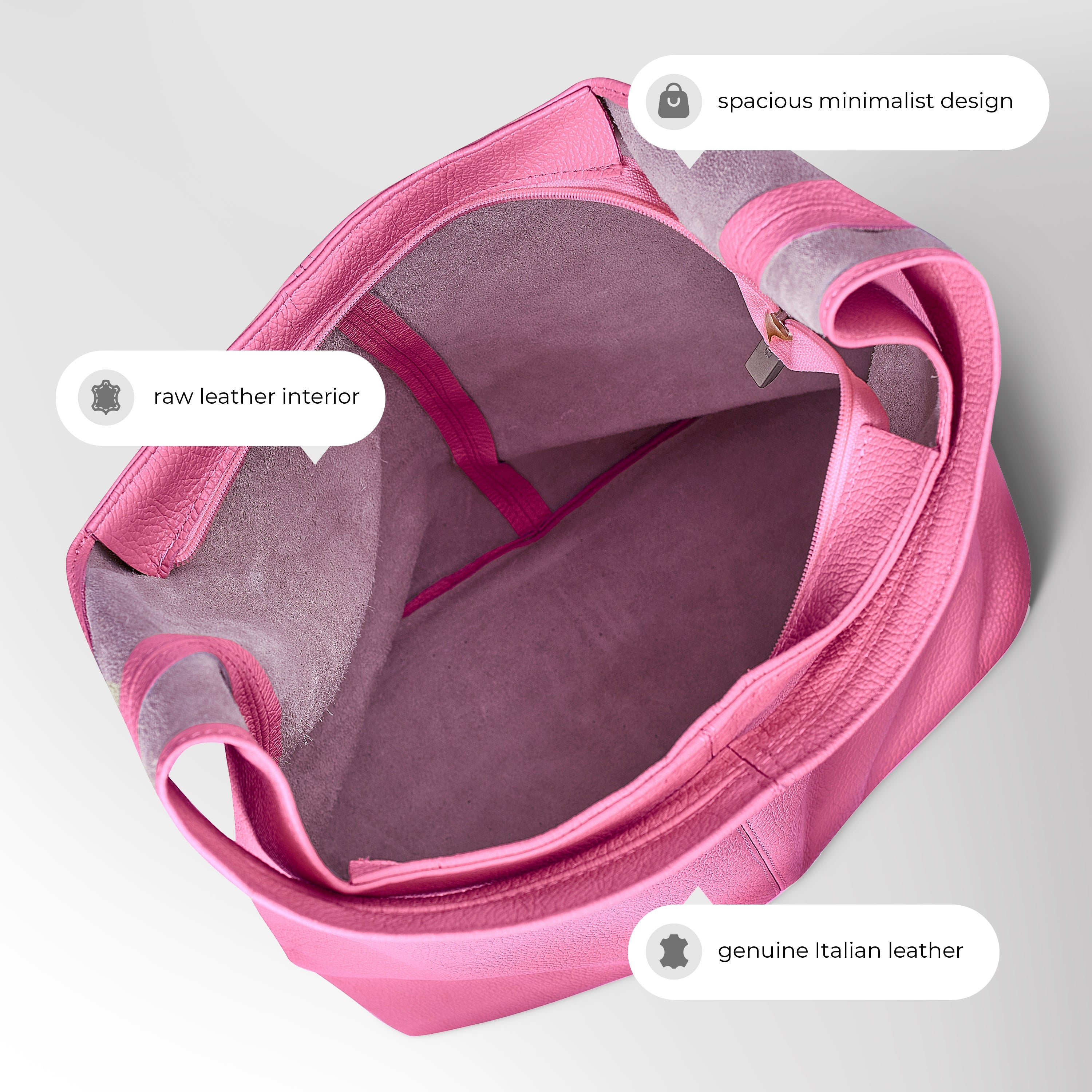 Calf Leather Hobo Bag 011943