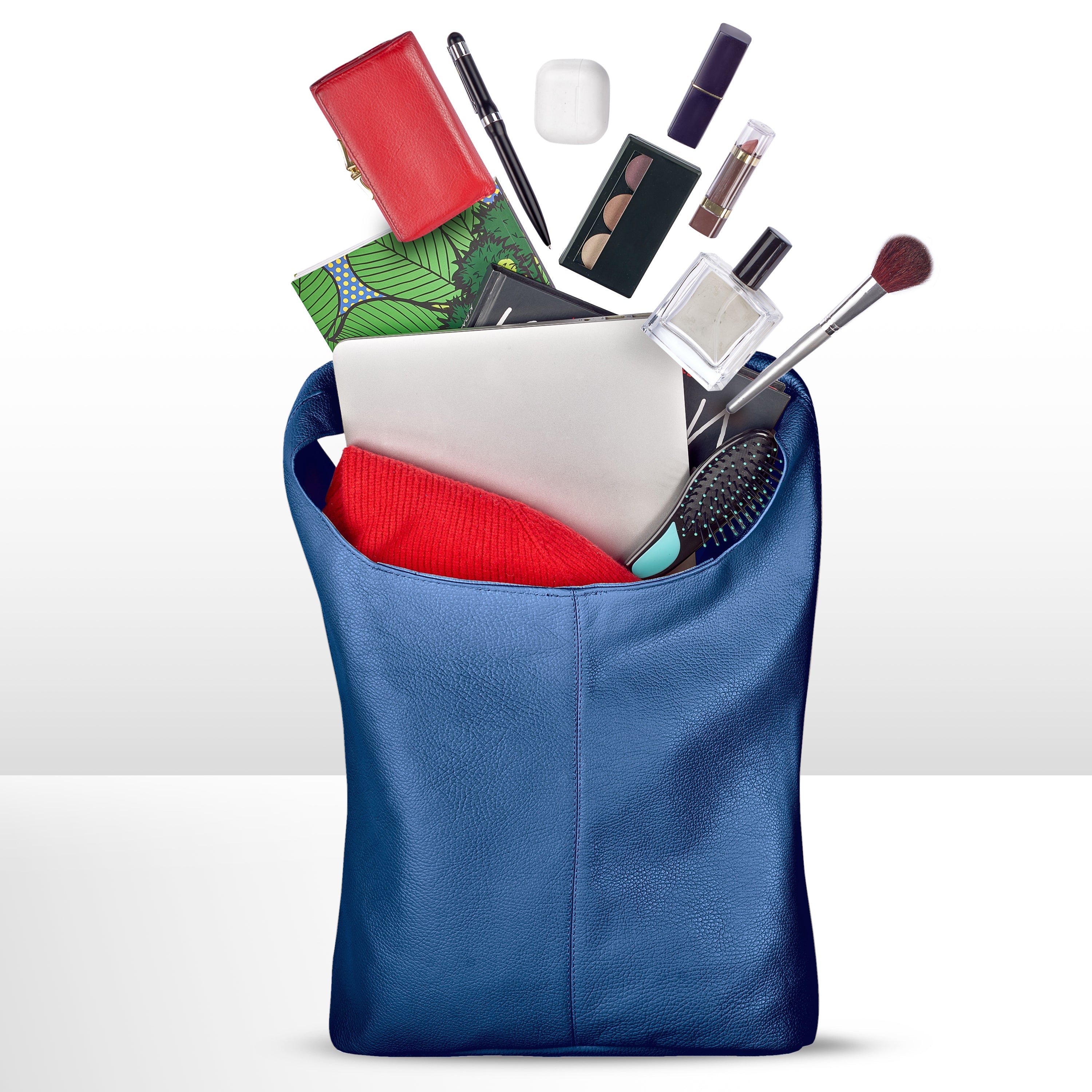 Calf Leather Hobo Bag 011943