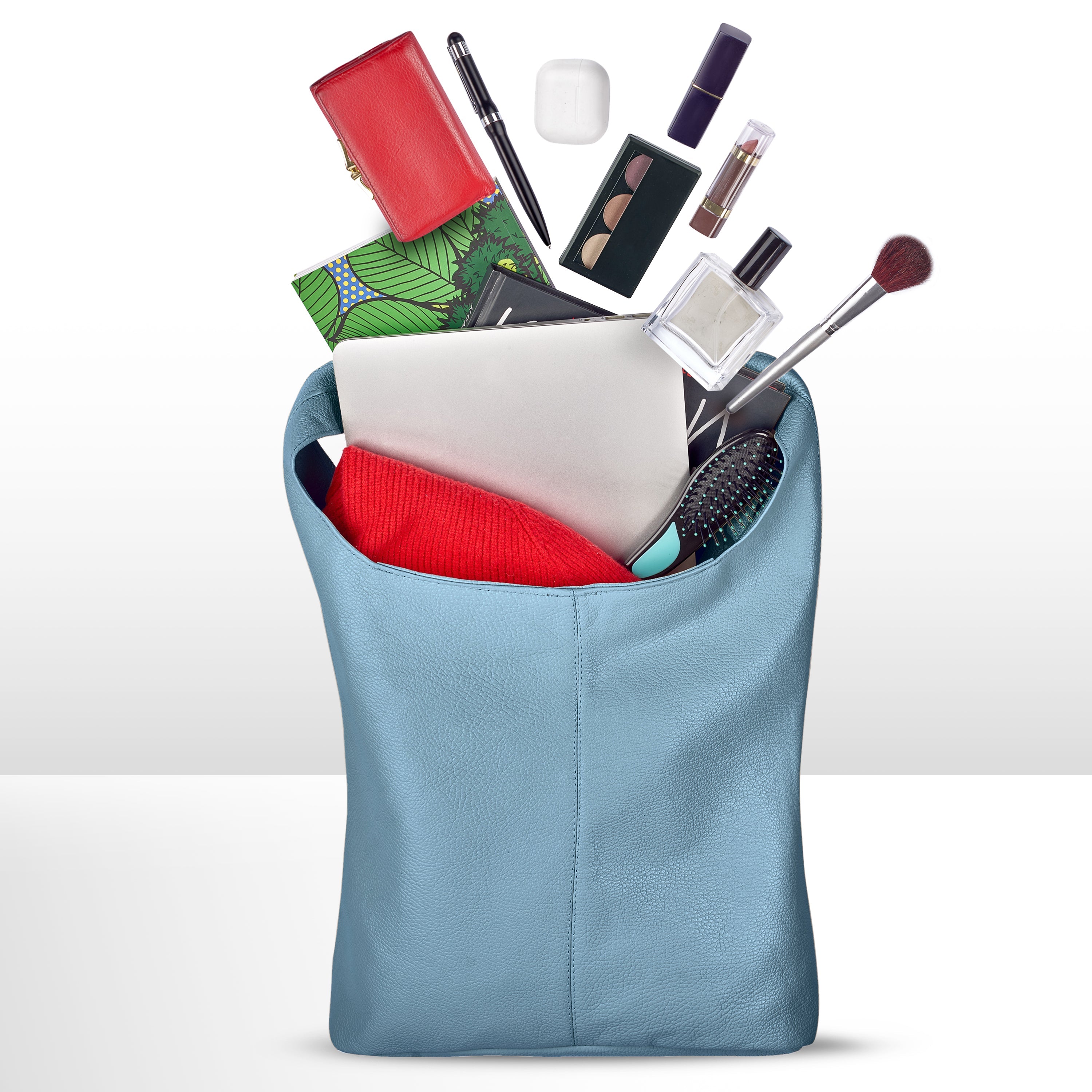 Calf Leather Hobo Bag 011943