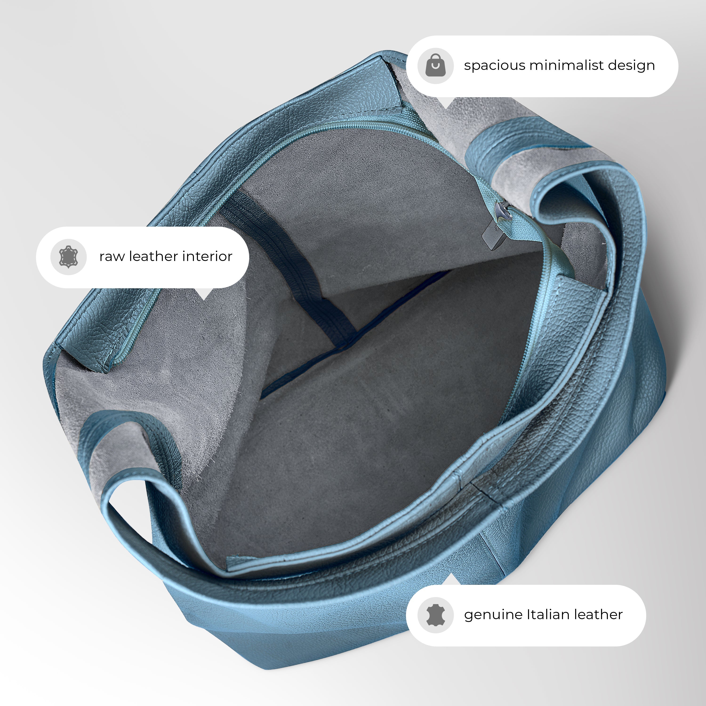 Calf Leather Hobo Bag 011943