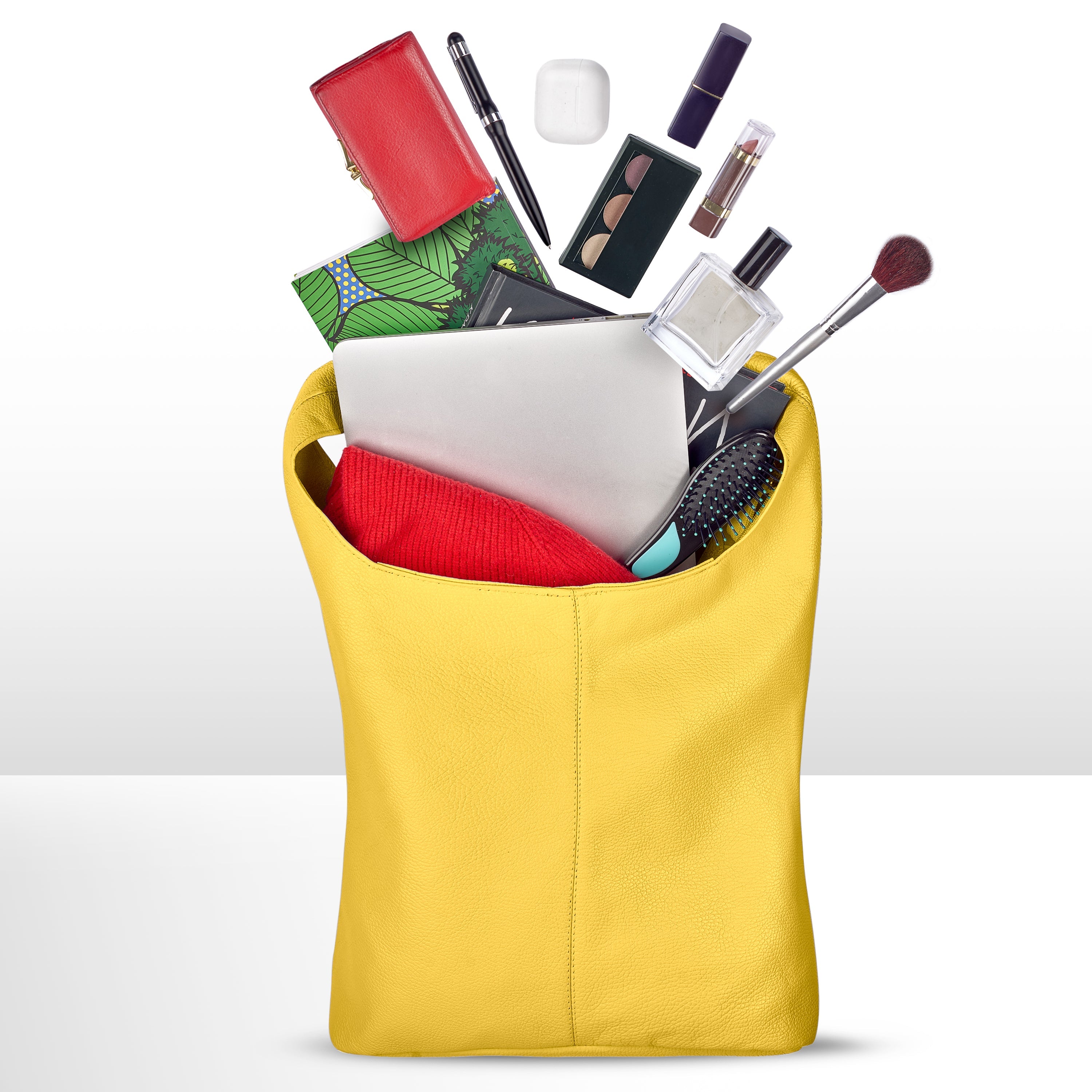 Calf Leather Hobo Bag 011943