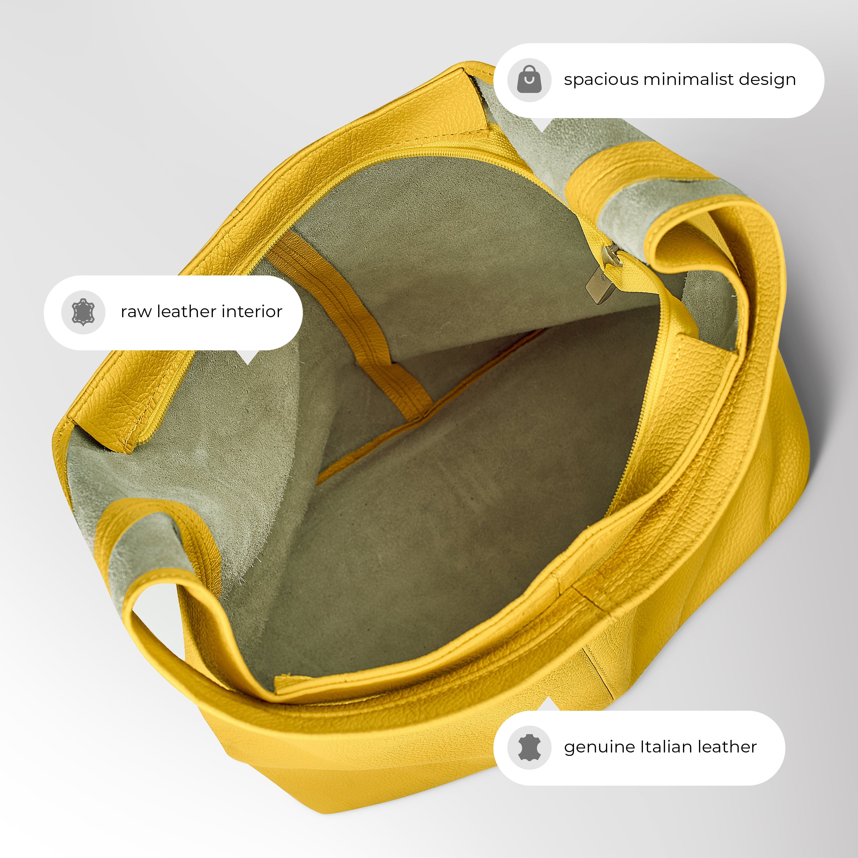 Calf Leather Hobo Bag 011943