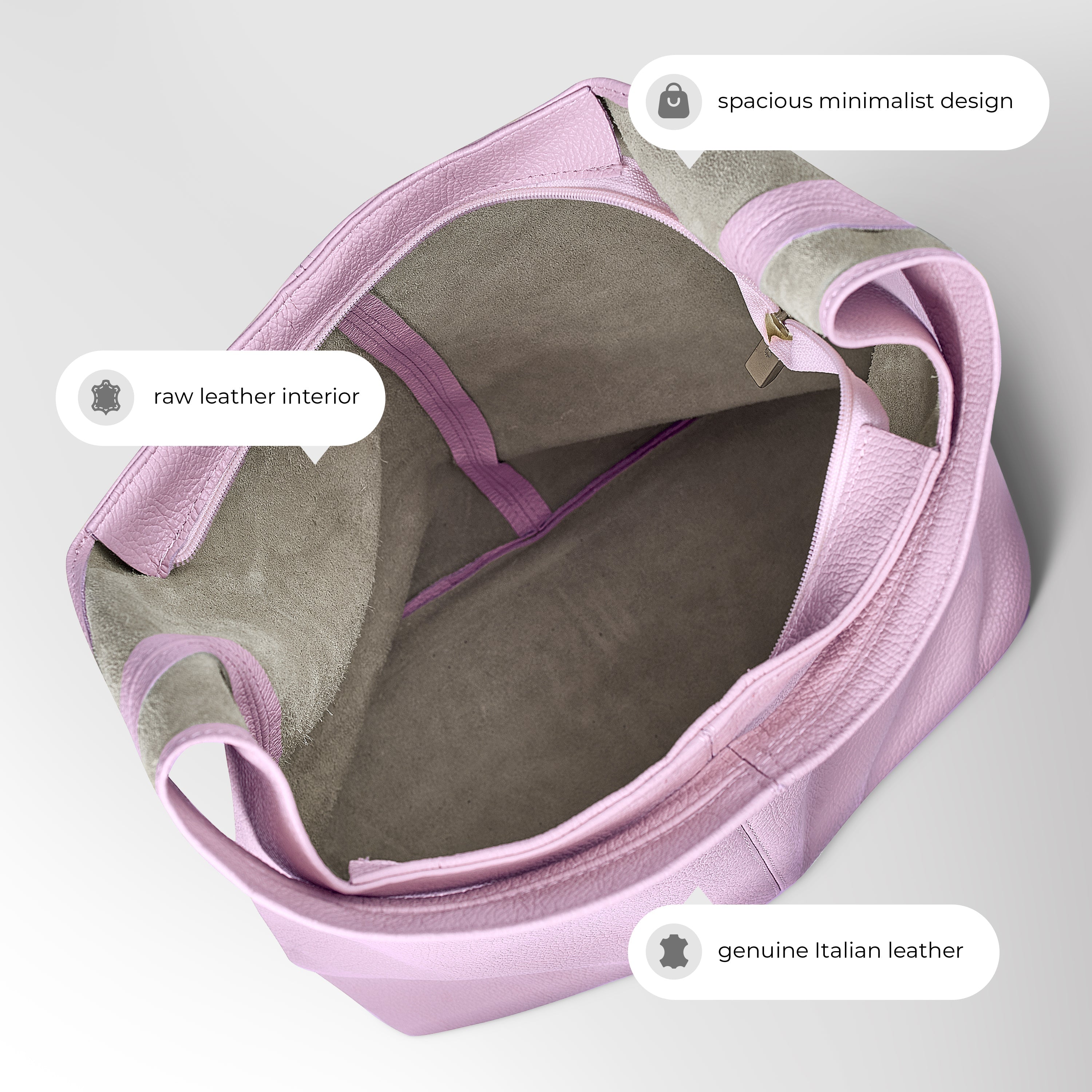 Calf Leather Hobo Bag 011943