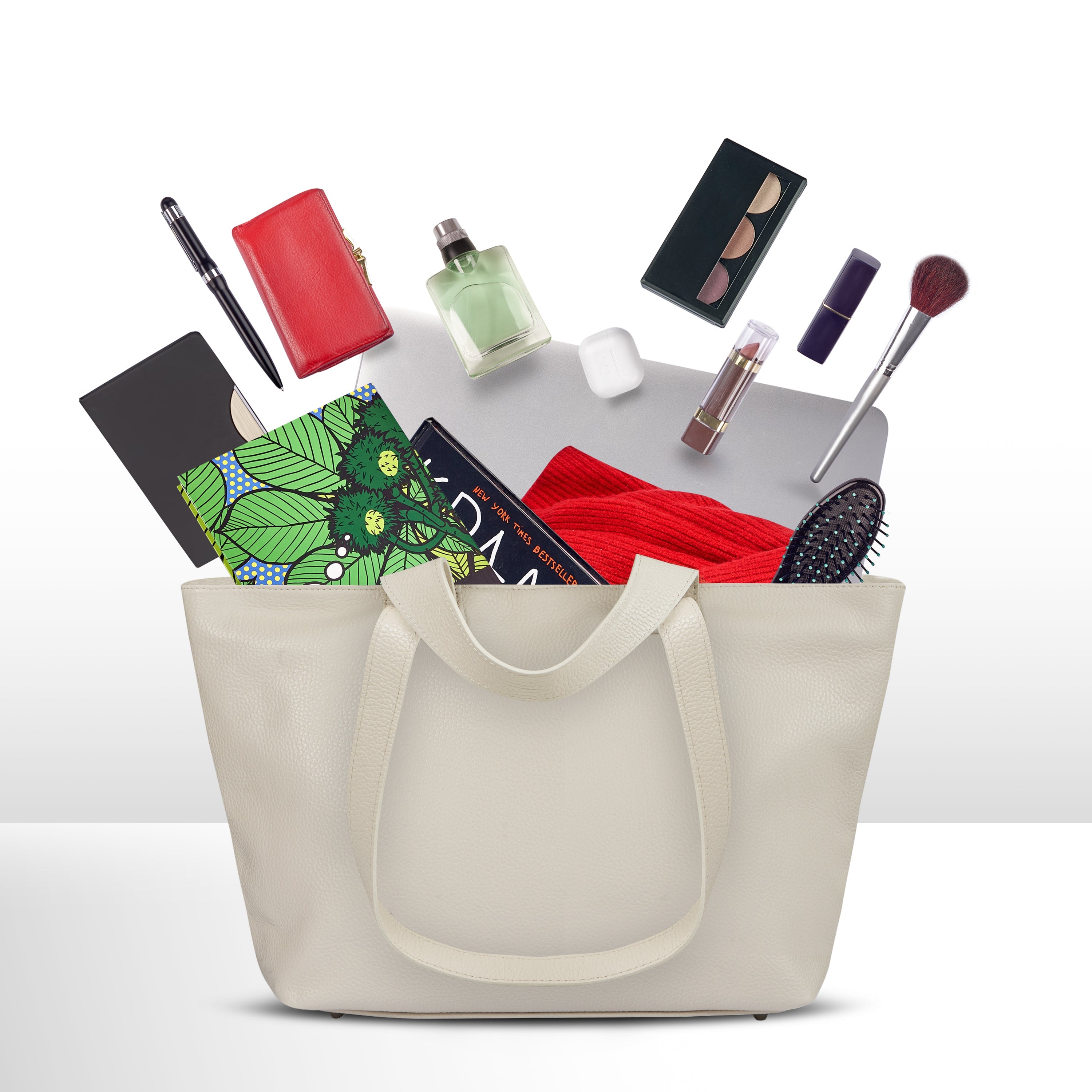 Calf Leather Tote Bag 122500