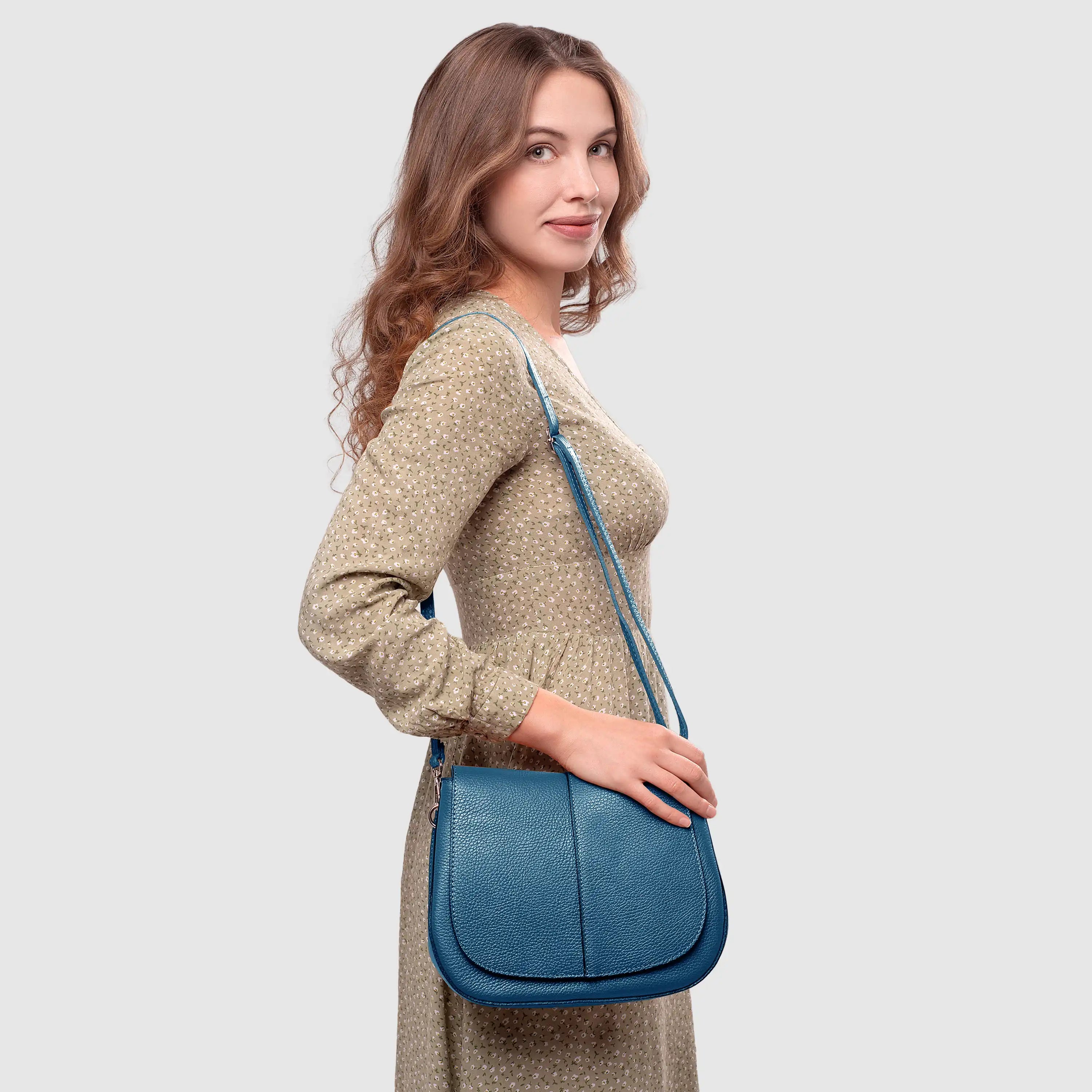 Calf Leather Shoulder Bag 132610