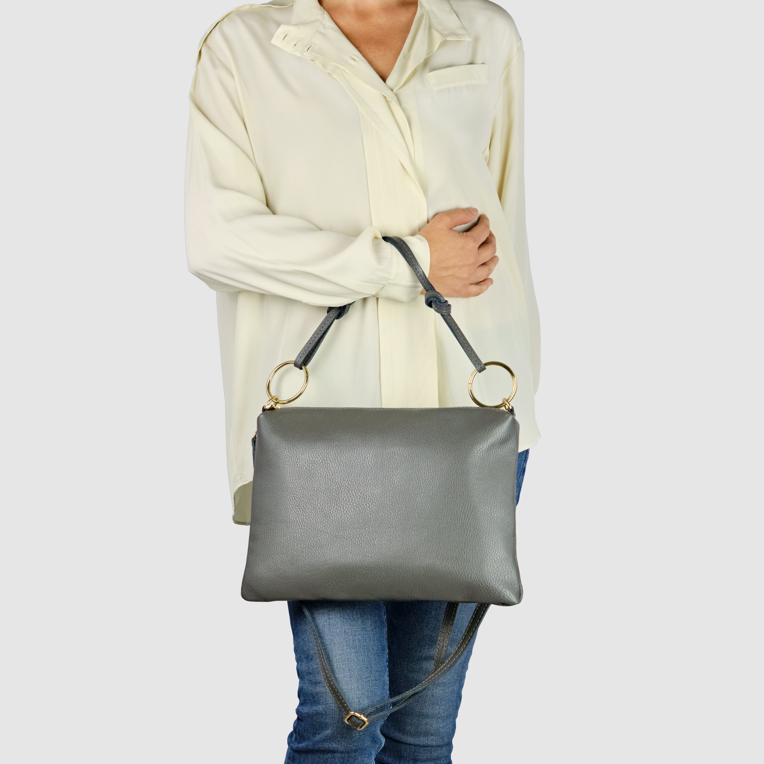 Calf Leather Shoulder Bag 171551