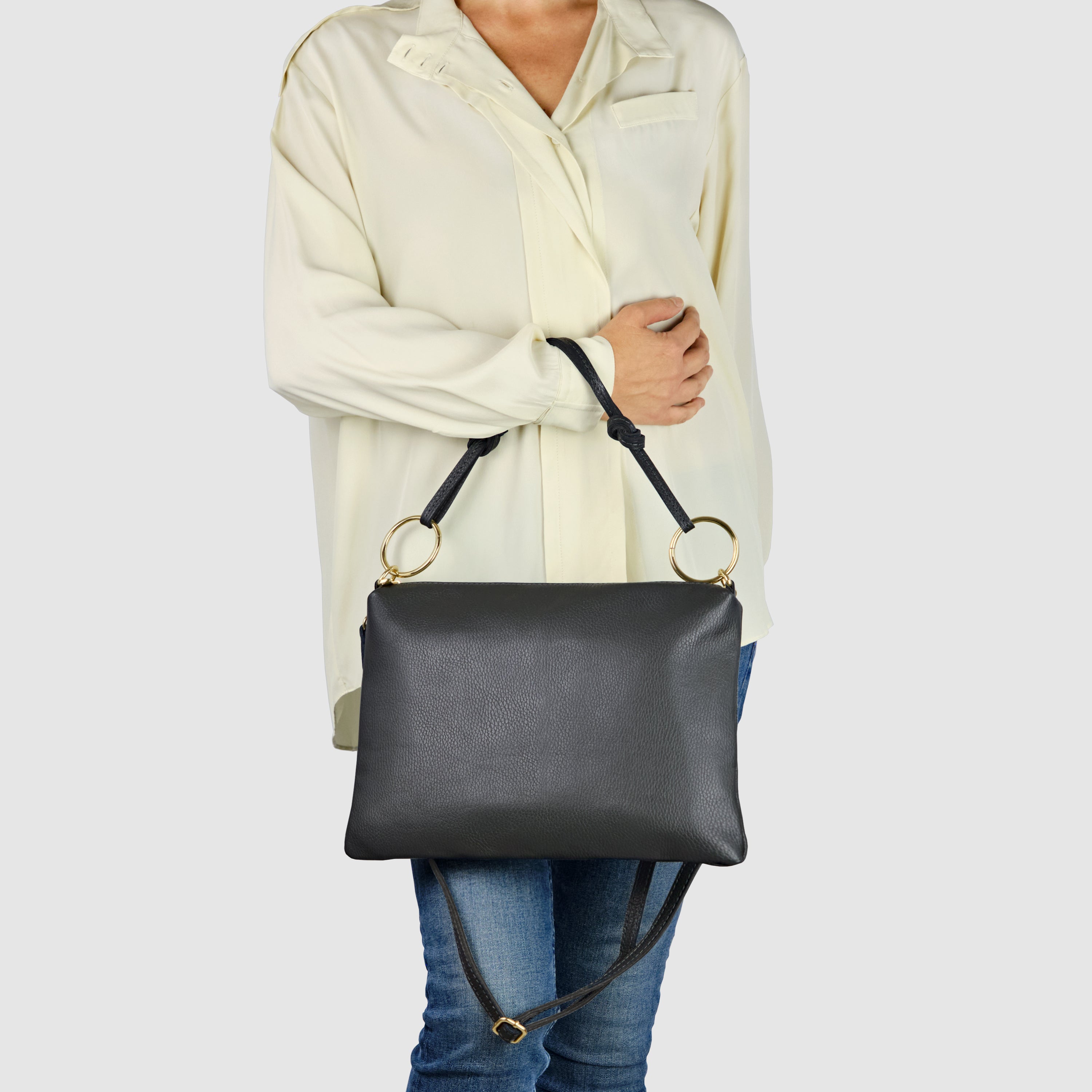 Calf Leather Shoulder Bag 171551