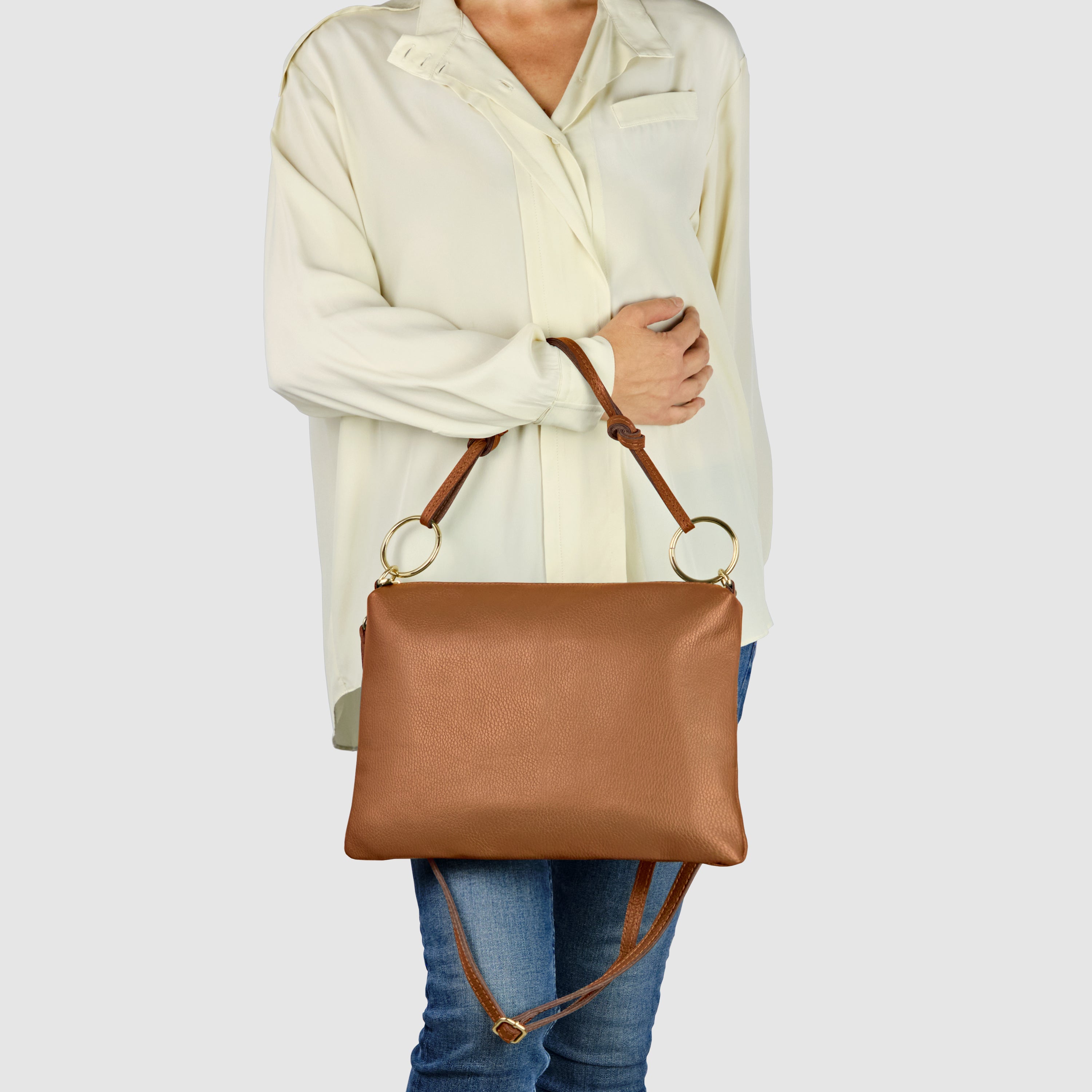 Calf Leather Shoulder Bag 171551