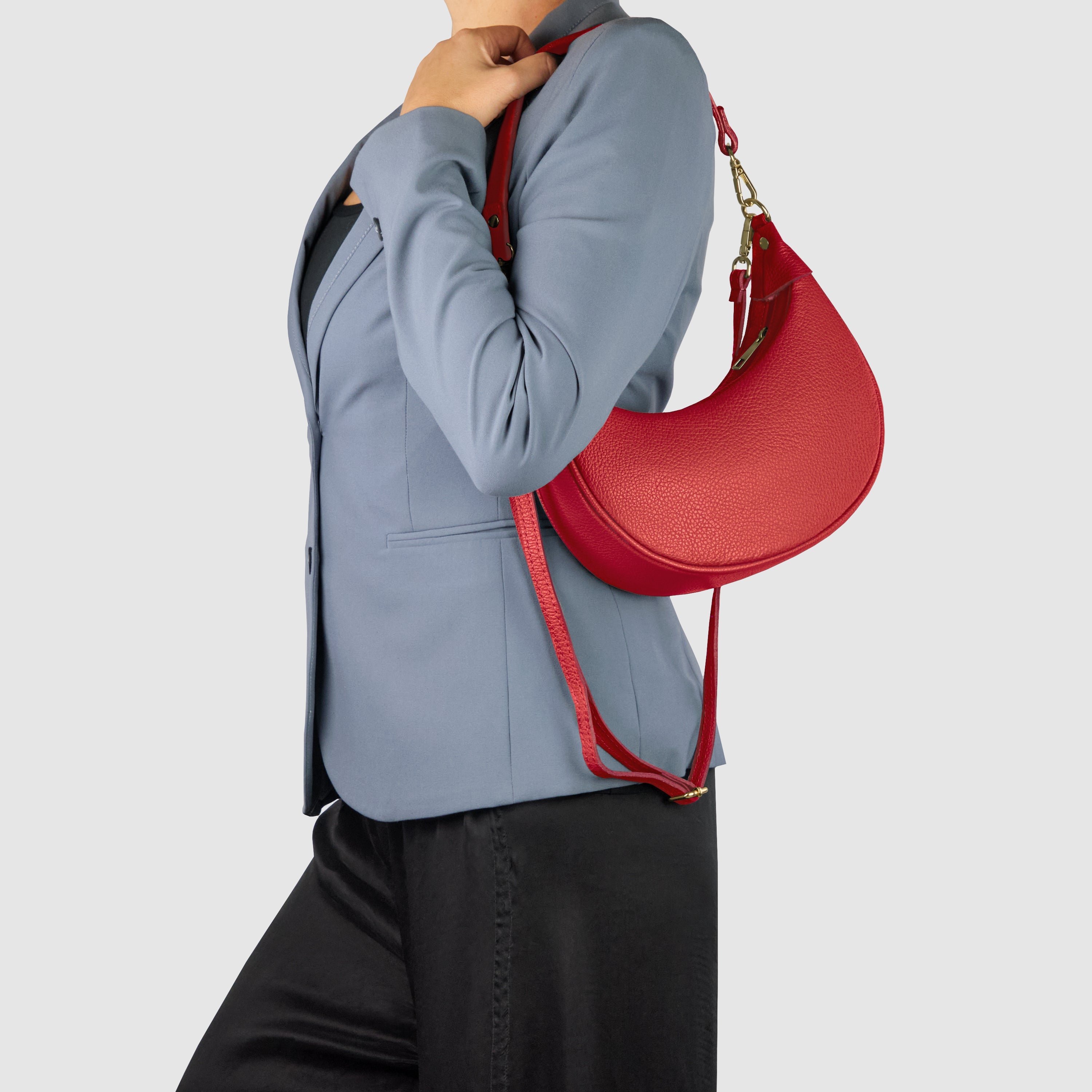 Calf Leather Shoulder Bag 222024