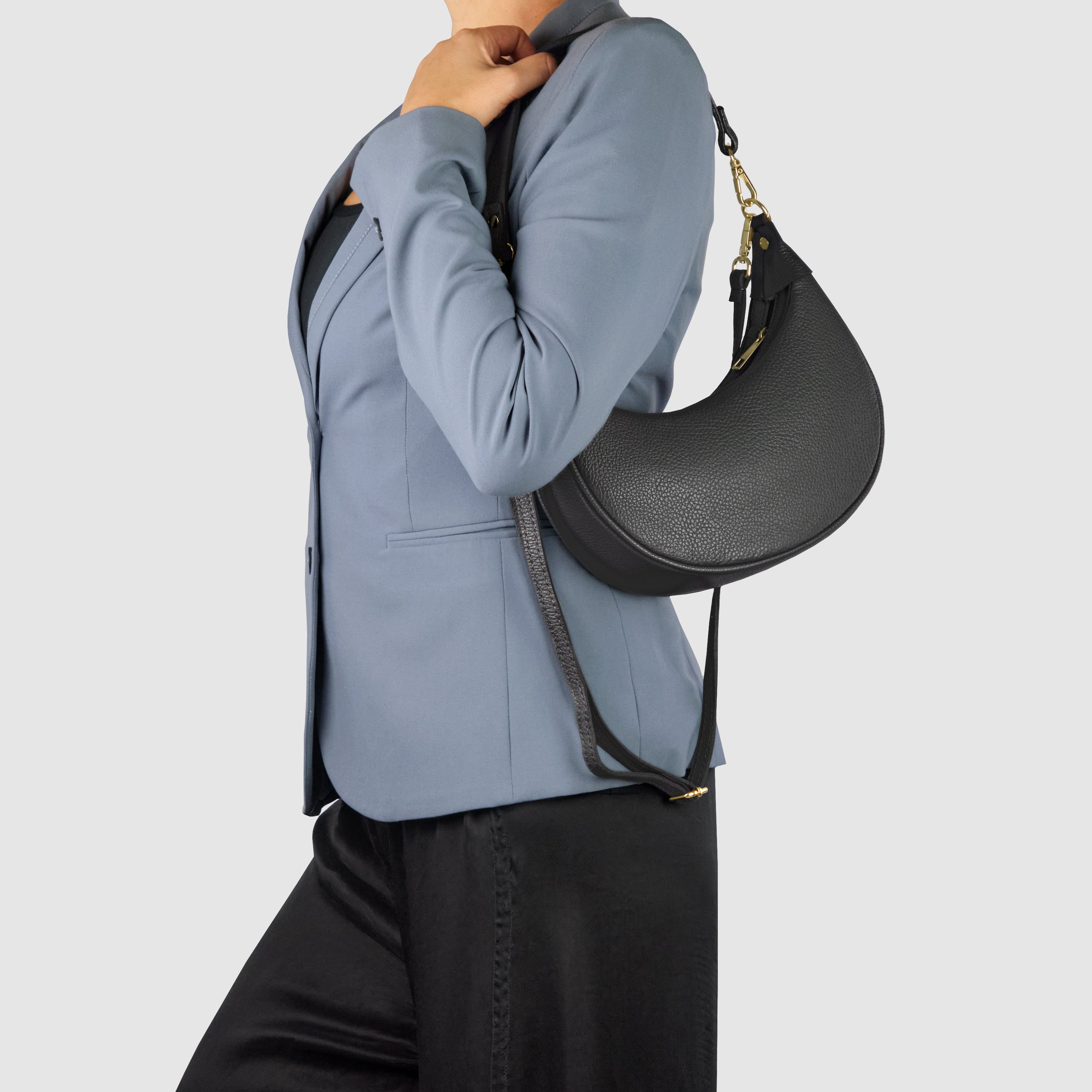 Calf Leather Shoulder Bag 222024