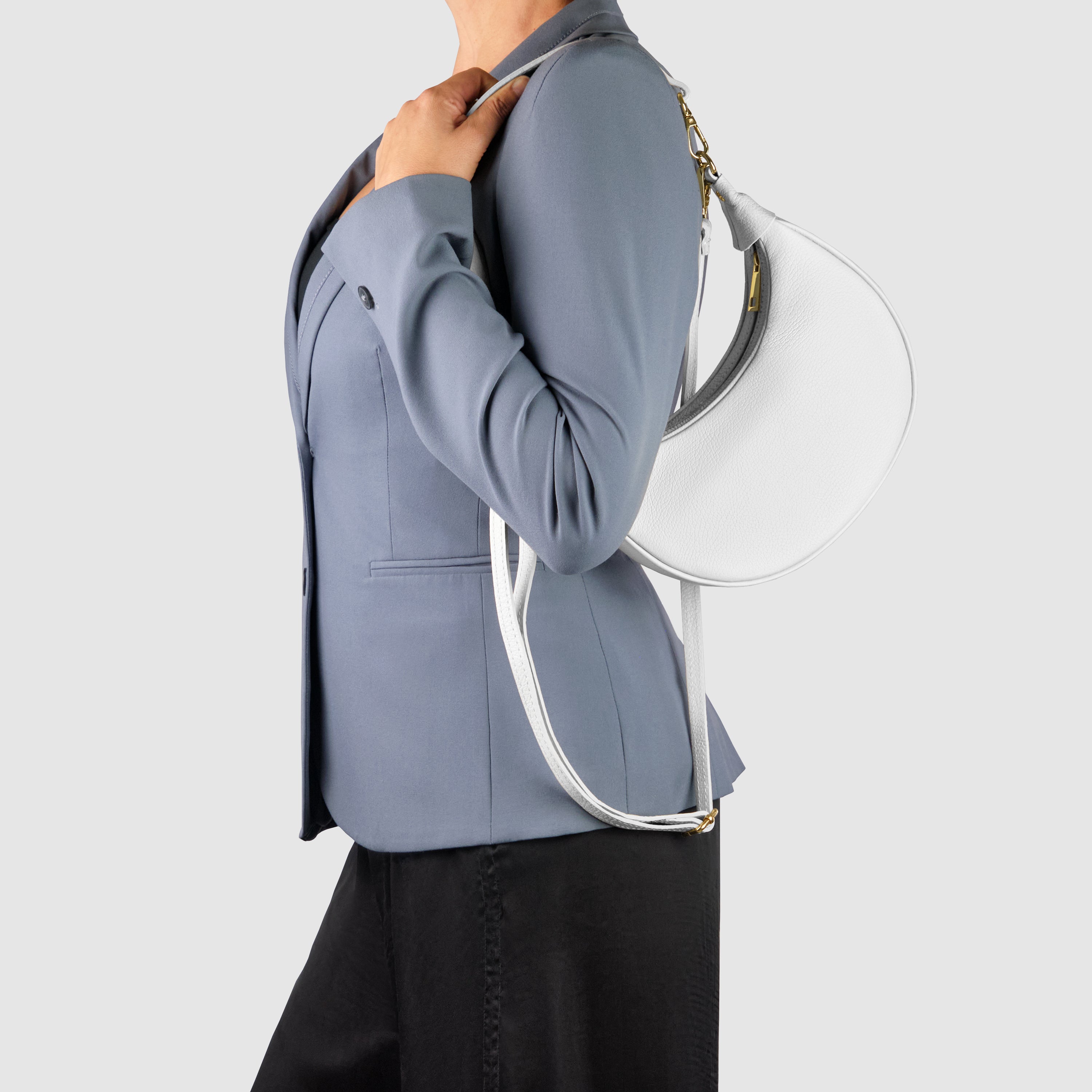 Calf Leather Shoulder Bag 222024