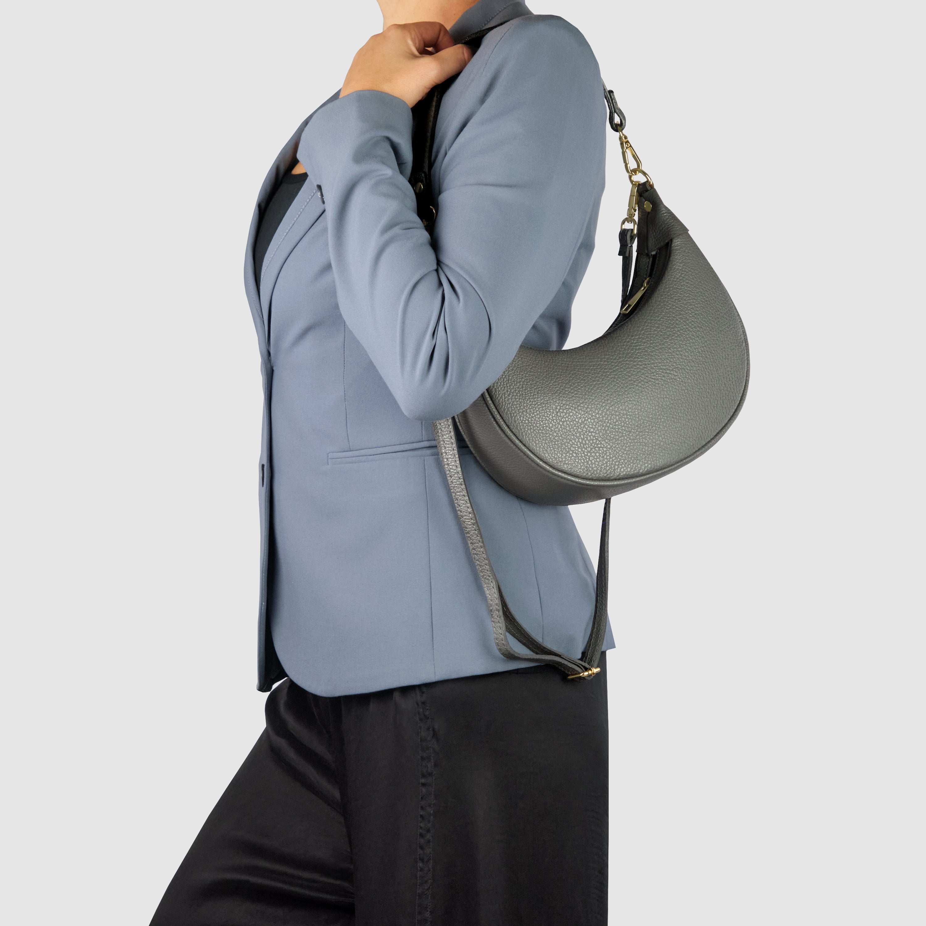 Calf Leather Shoulder Bag 222024