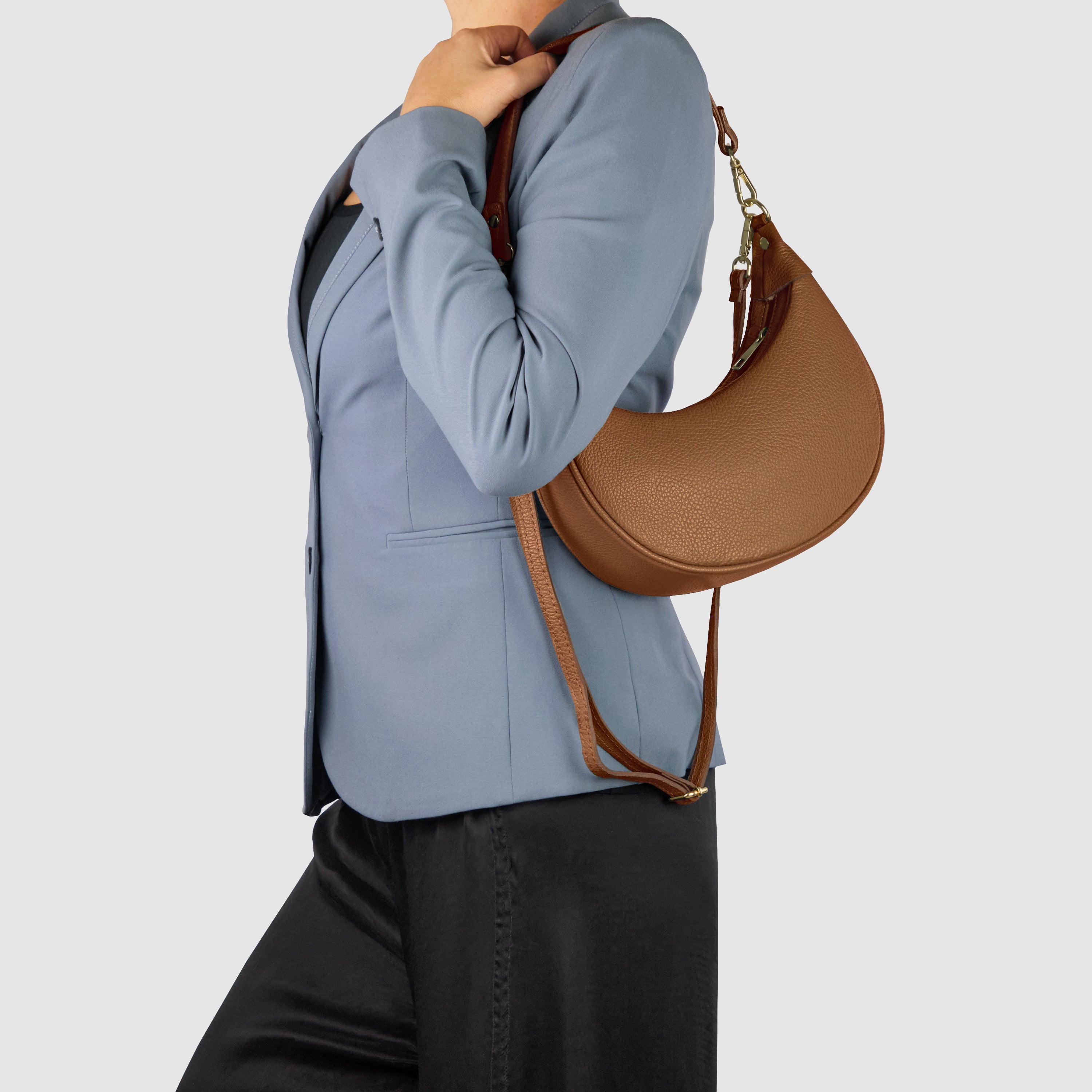 Calf Leather Shoulder Bag 222024