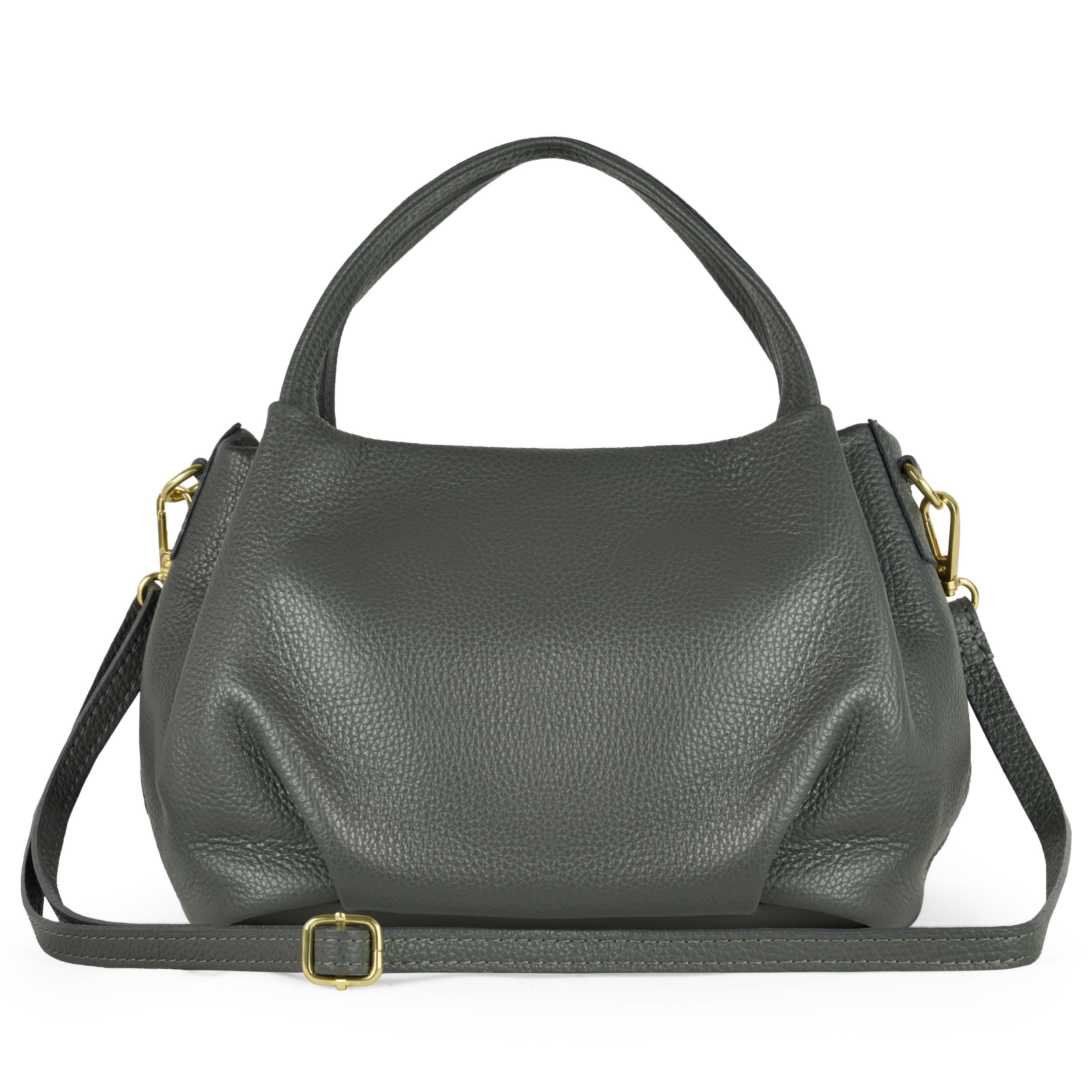 Calf Leather Top-Handle Bag 322055