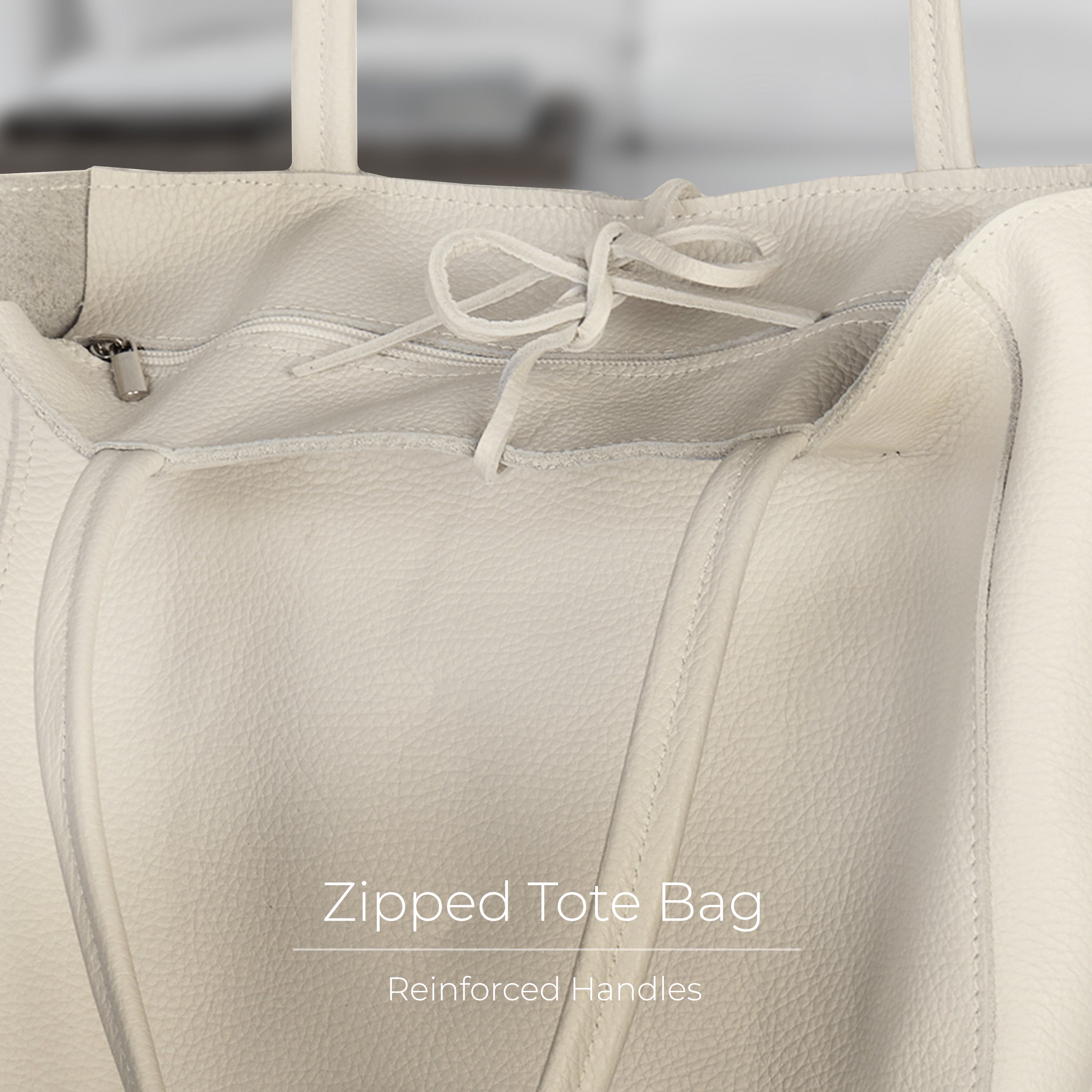 Calf Leather Tote Bag 201718