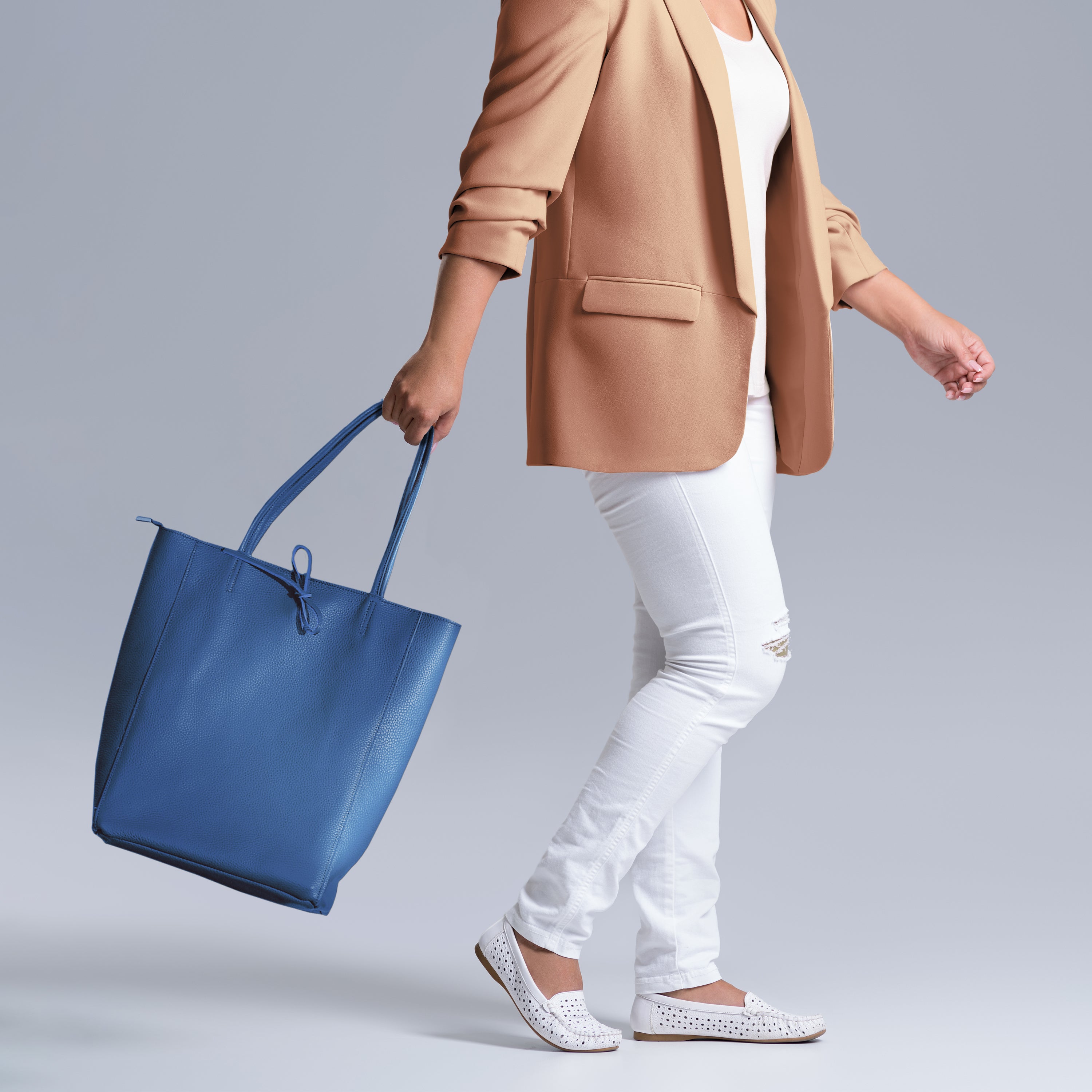 Calf Leather Tote Bag 201718