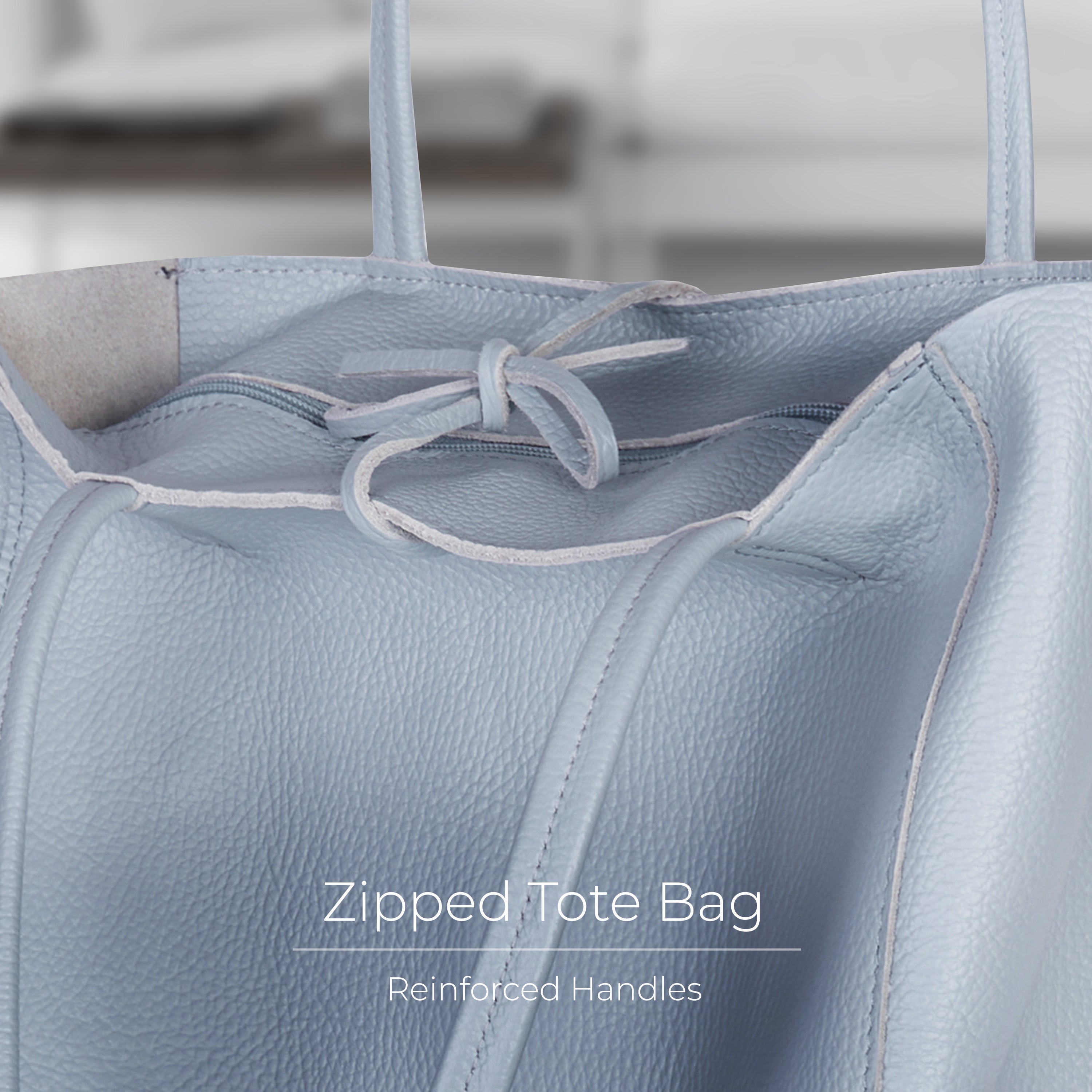 Calf Leather Tote Bag 201718