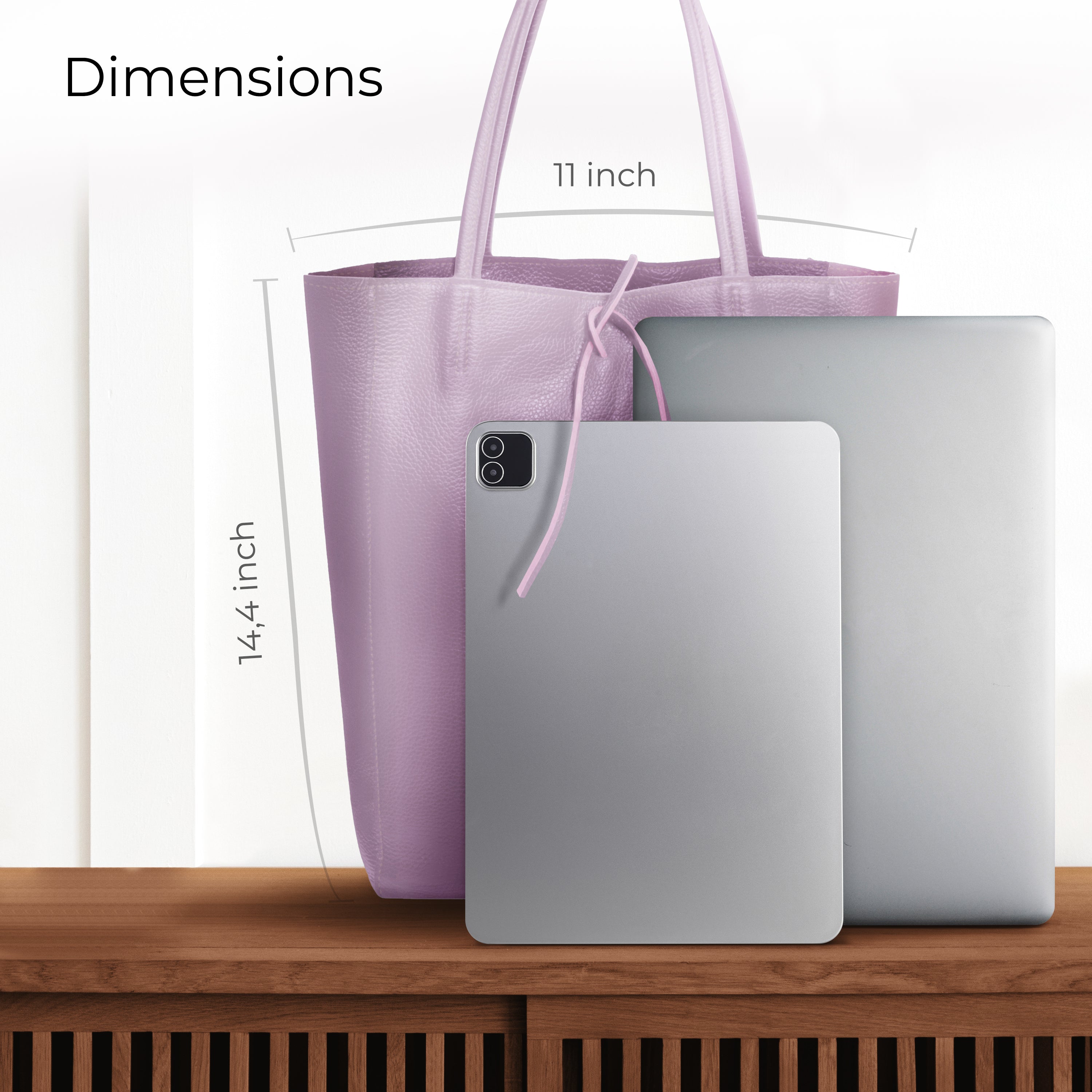 Calf Leather Tote Bag 201718