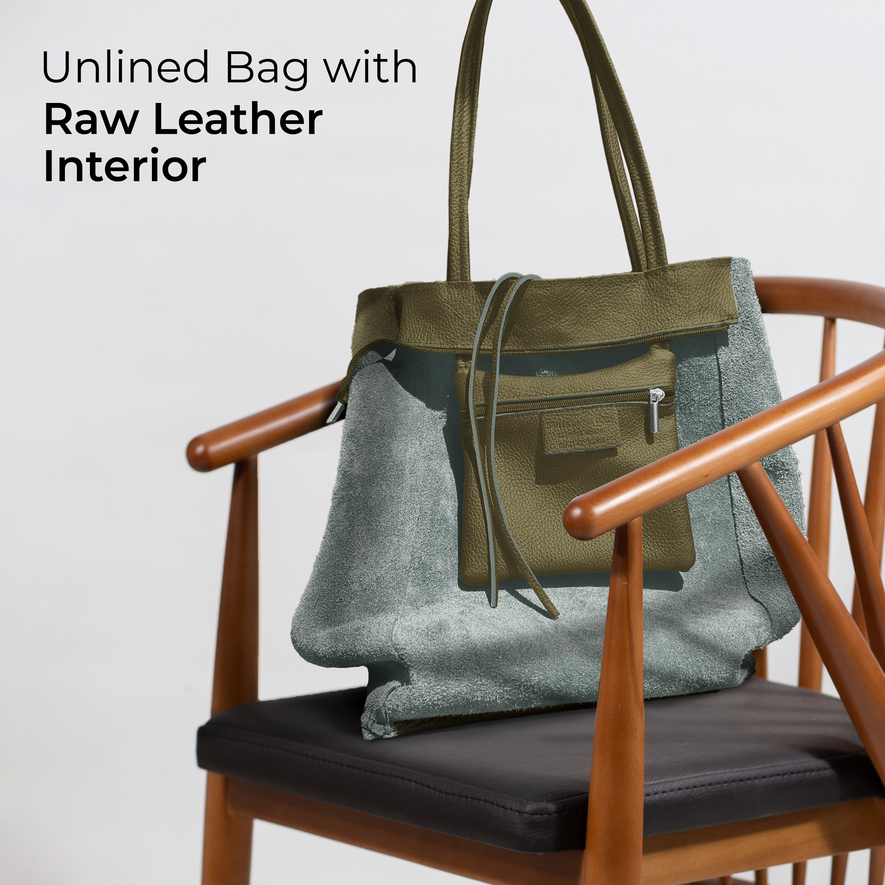 Calf Leather Tote Bag 201718