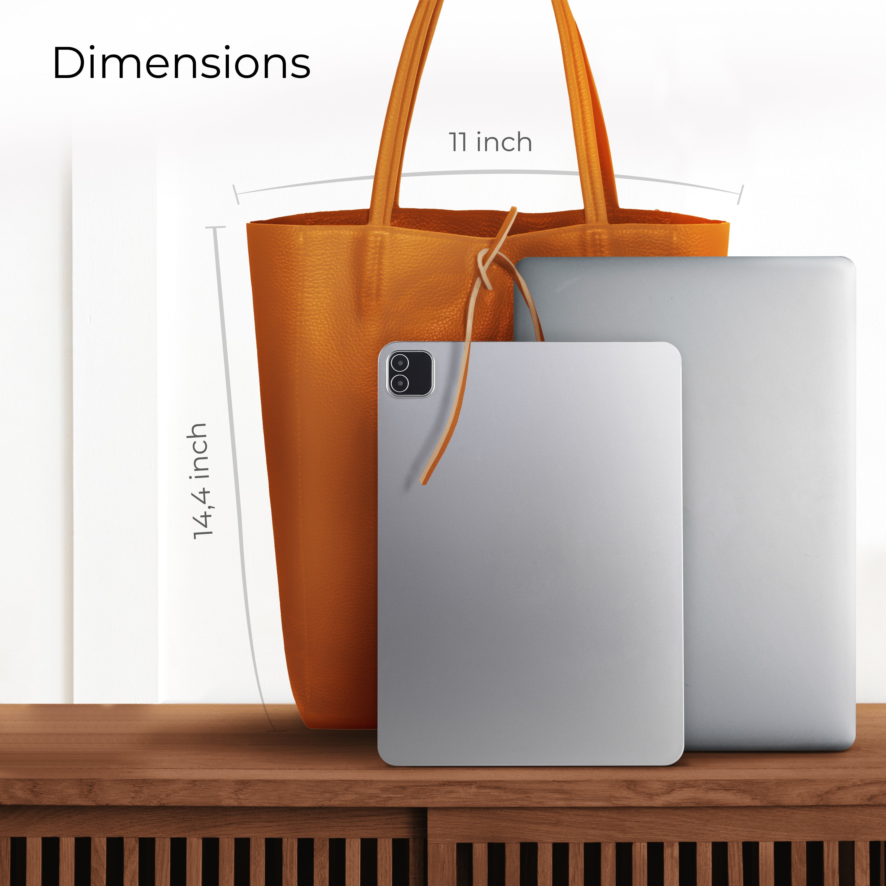 Calf Leather Tote Bag 201718