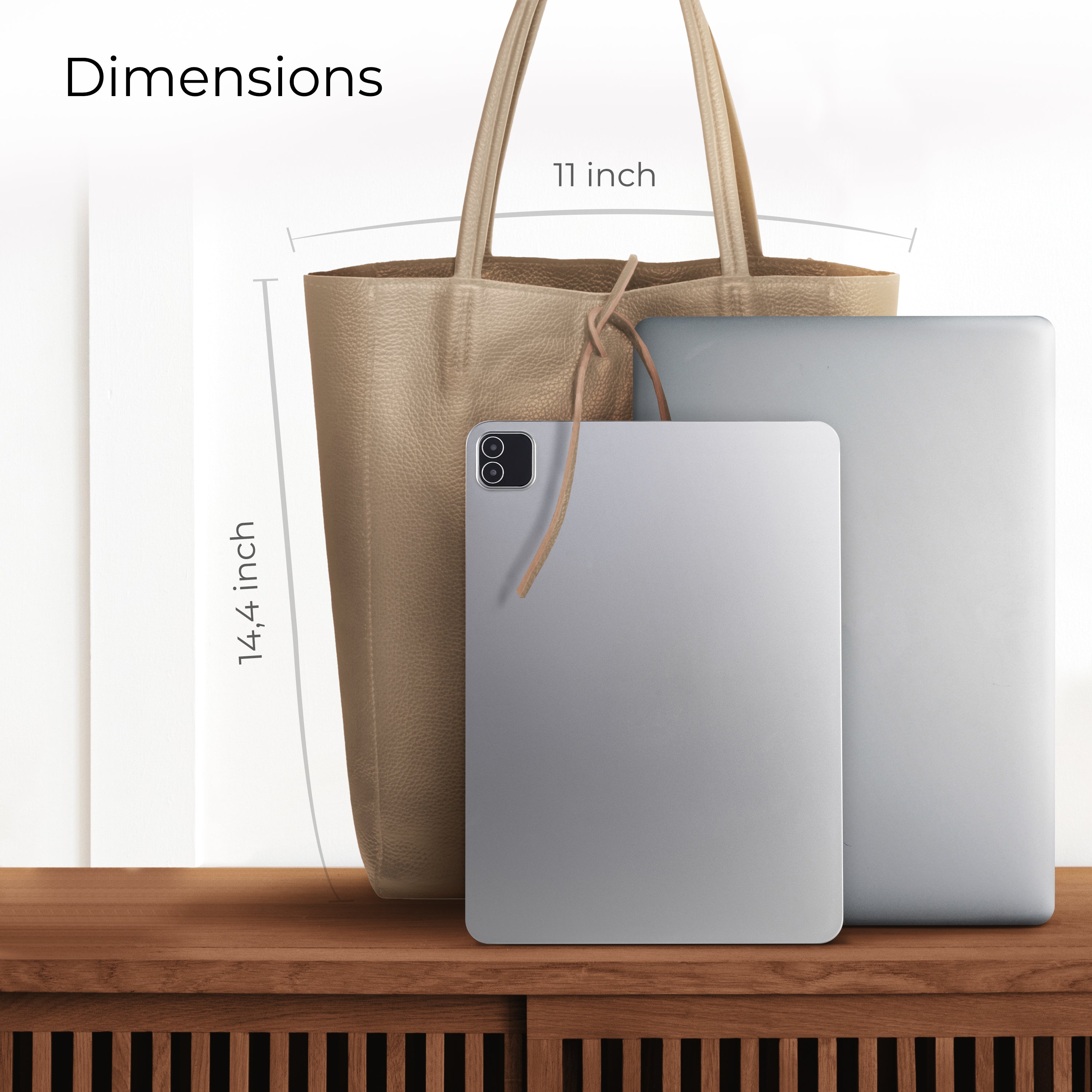 Calf Leather Tote Bag 201718