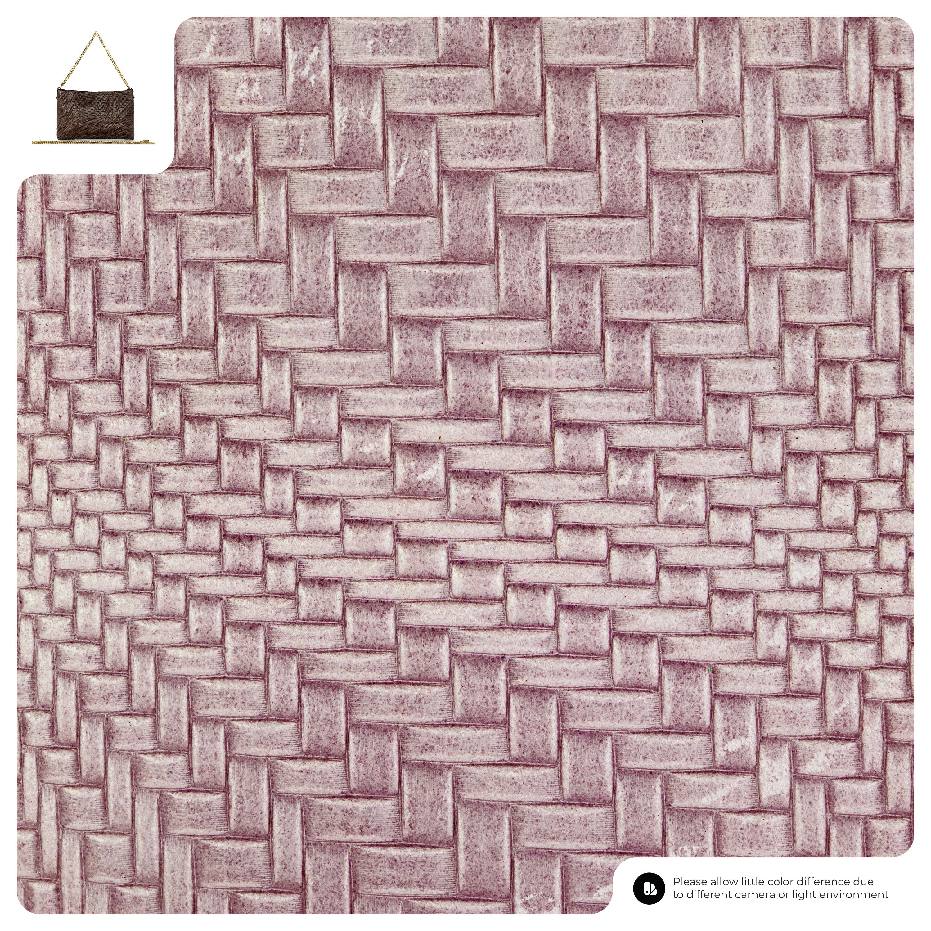 Grid Suede Leather Crossbody Bag 101315