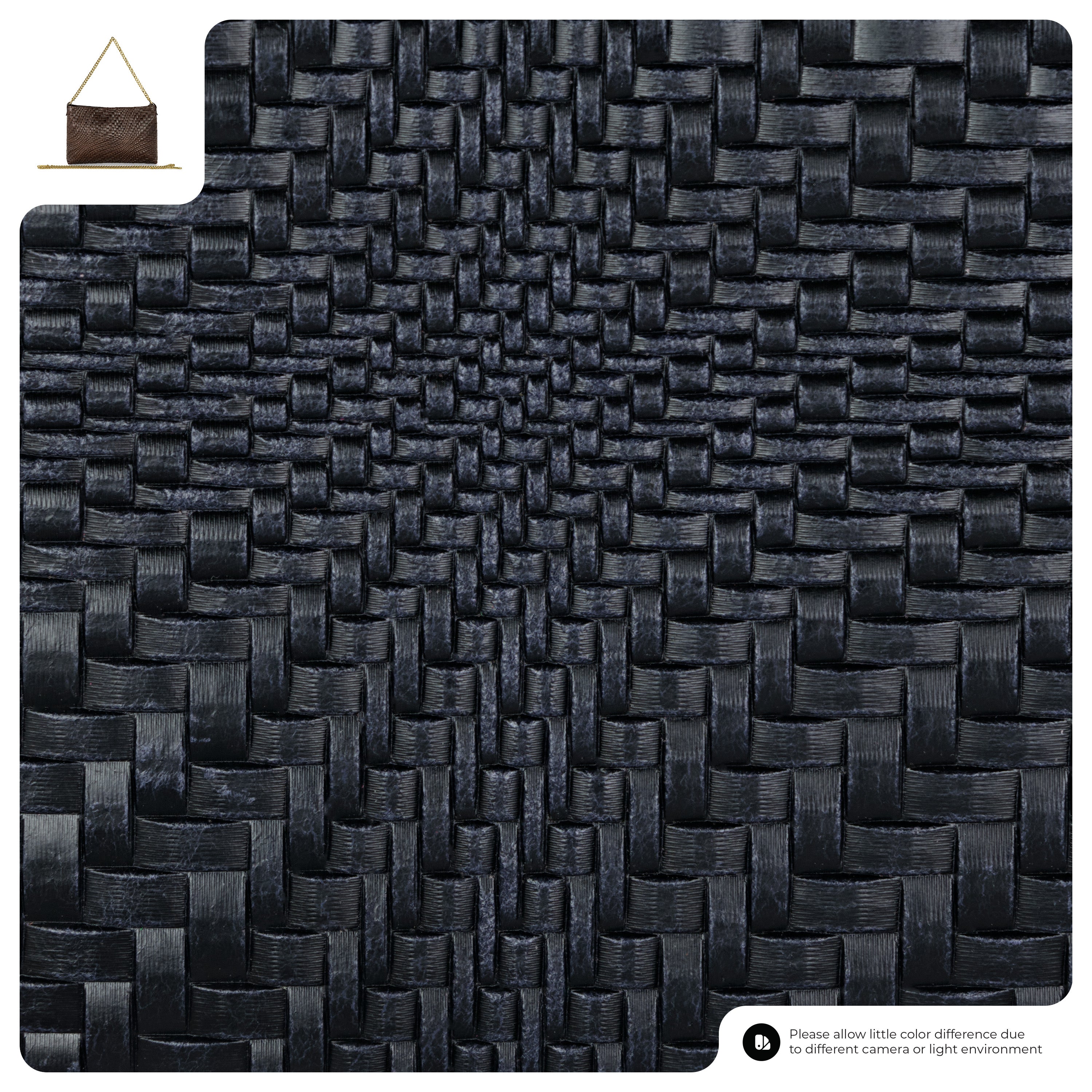 Grid Suede Leather Crossbody Bag 101315