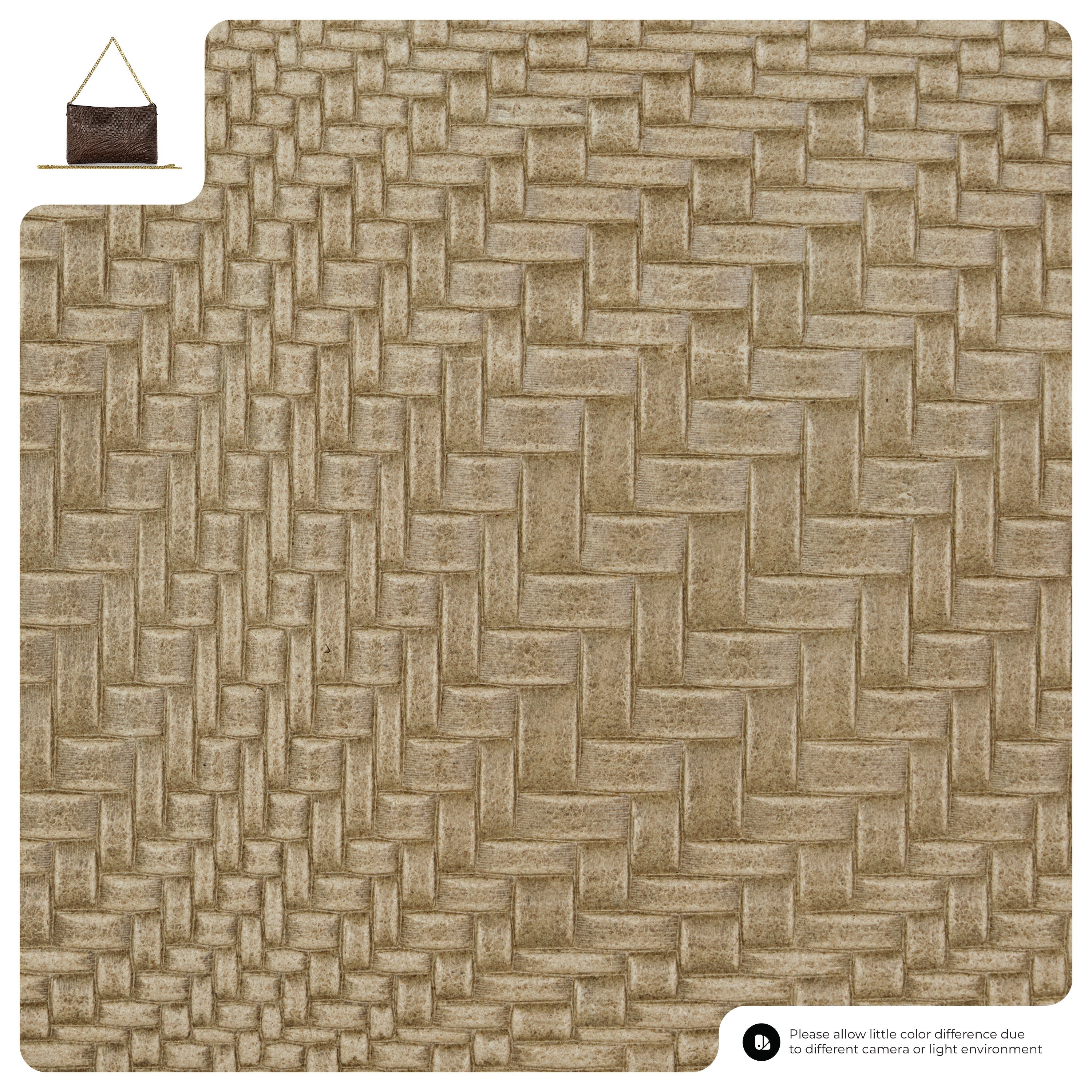 Grid Suede Leather Crossbody Bag 101315