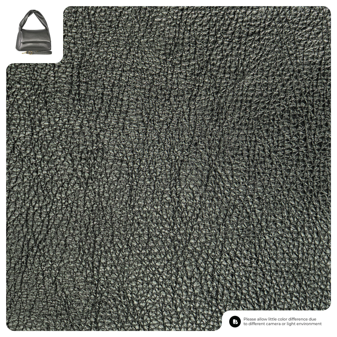 Metallic Calf Leather Top-Handle Bag 262495