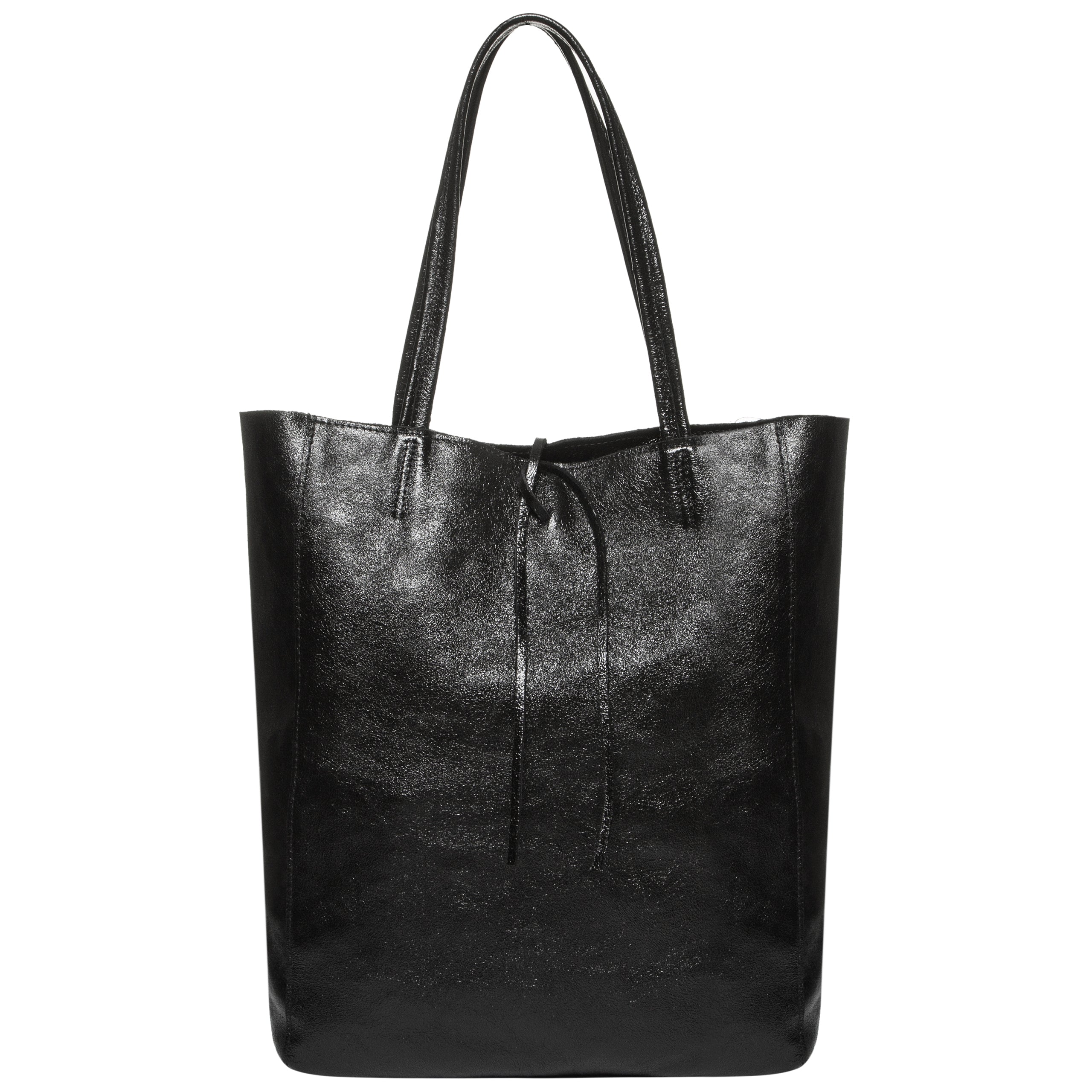 Metallic Suede Leather Tote Bag 201718
