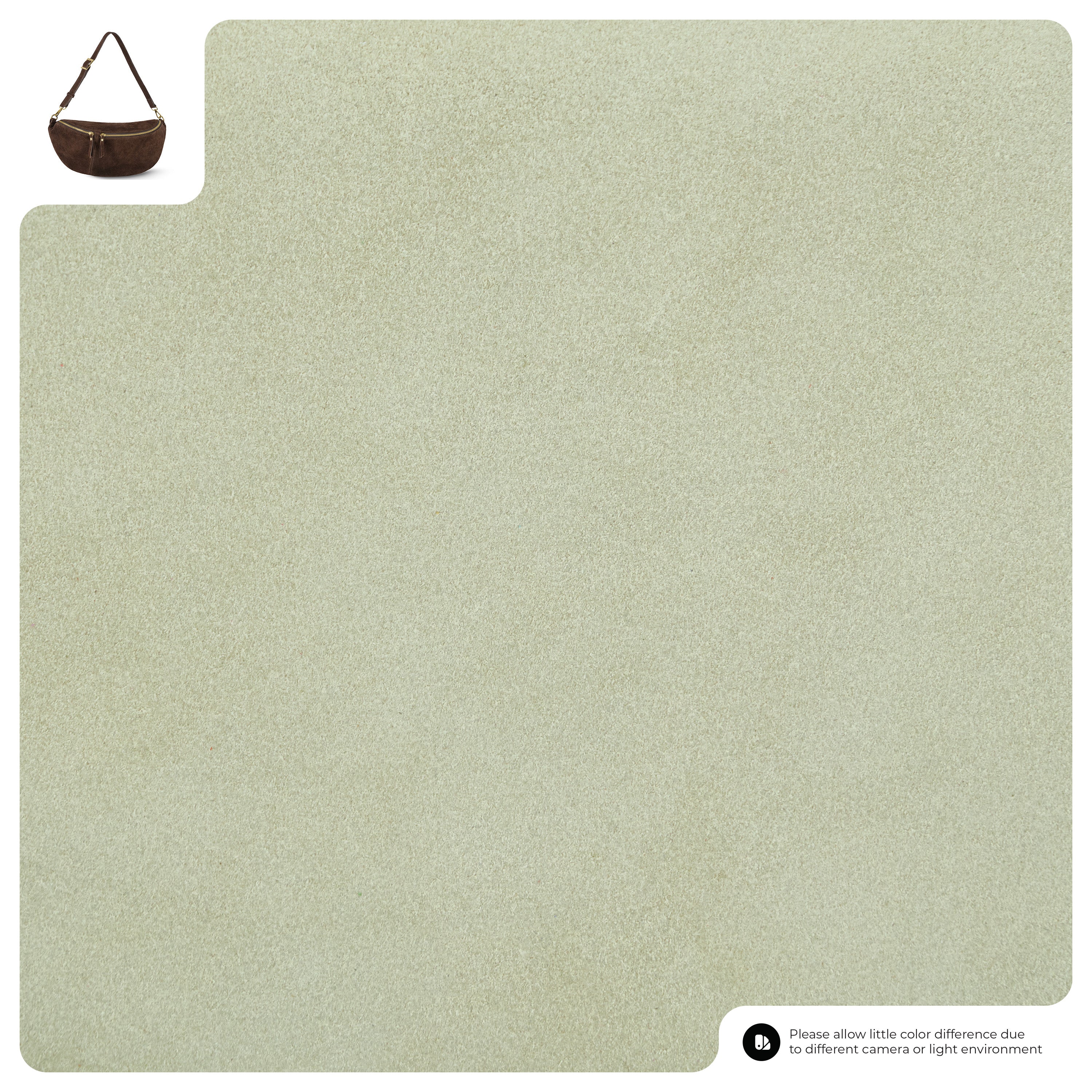 Suede Leather Crossbody Bag 211955