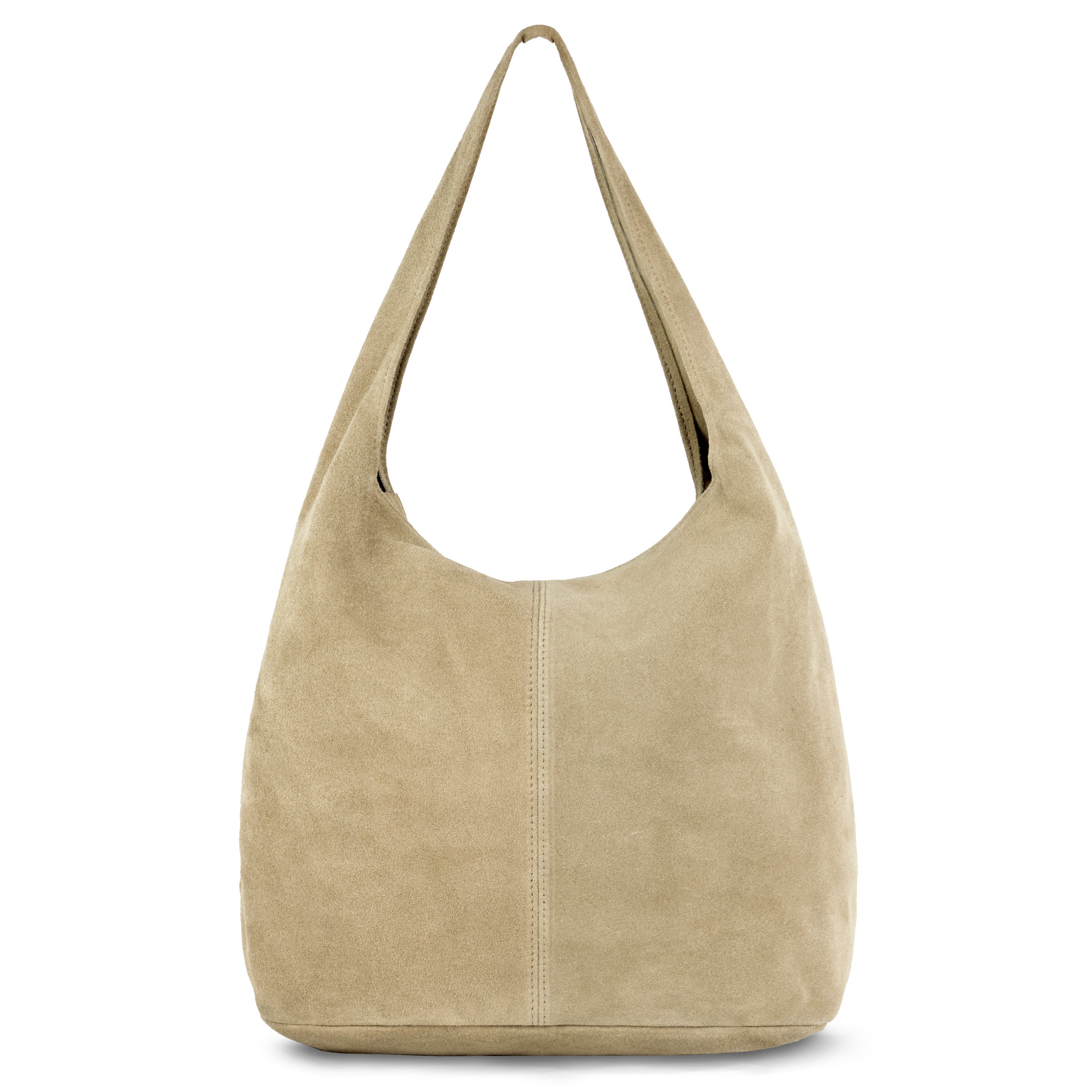 Suede Leather Hobo Bag 011943