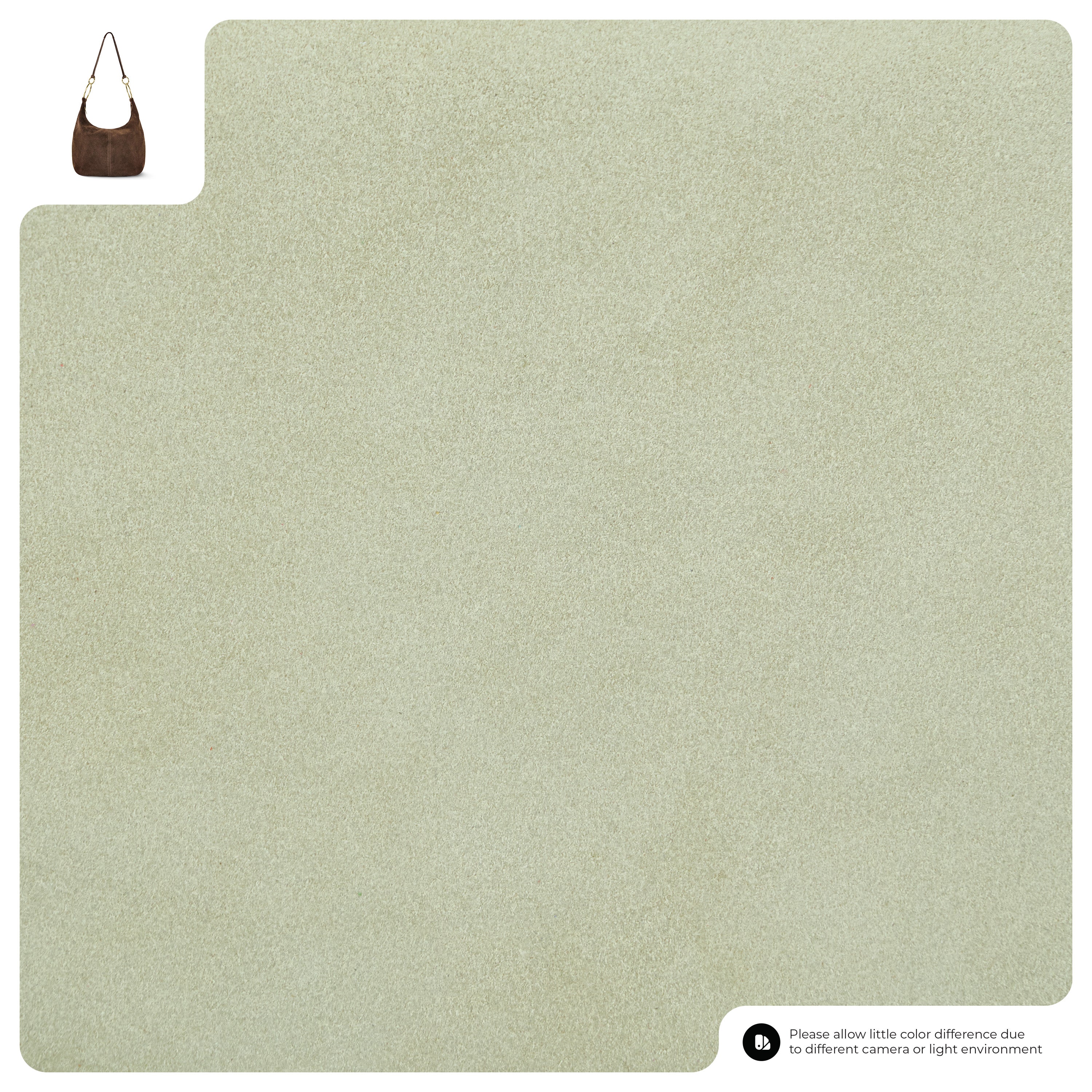 Suede Leather Hobo Bag 272510