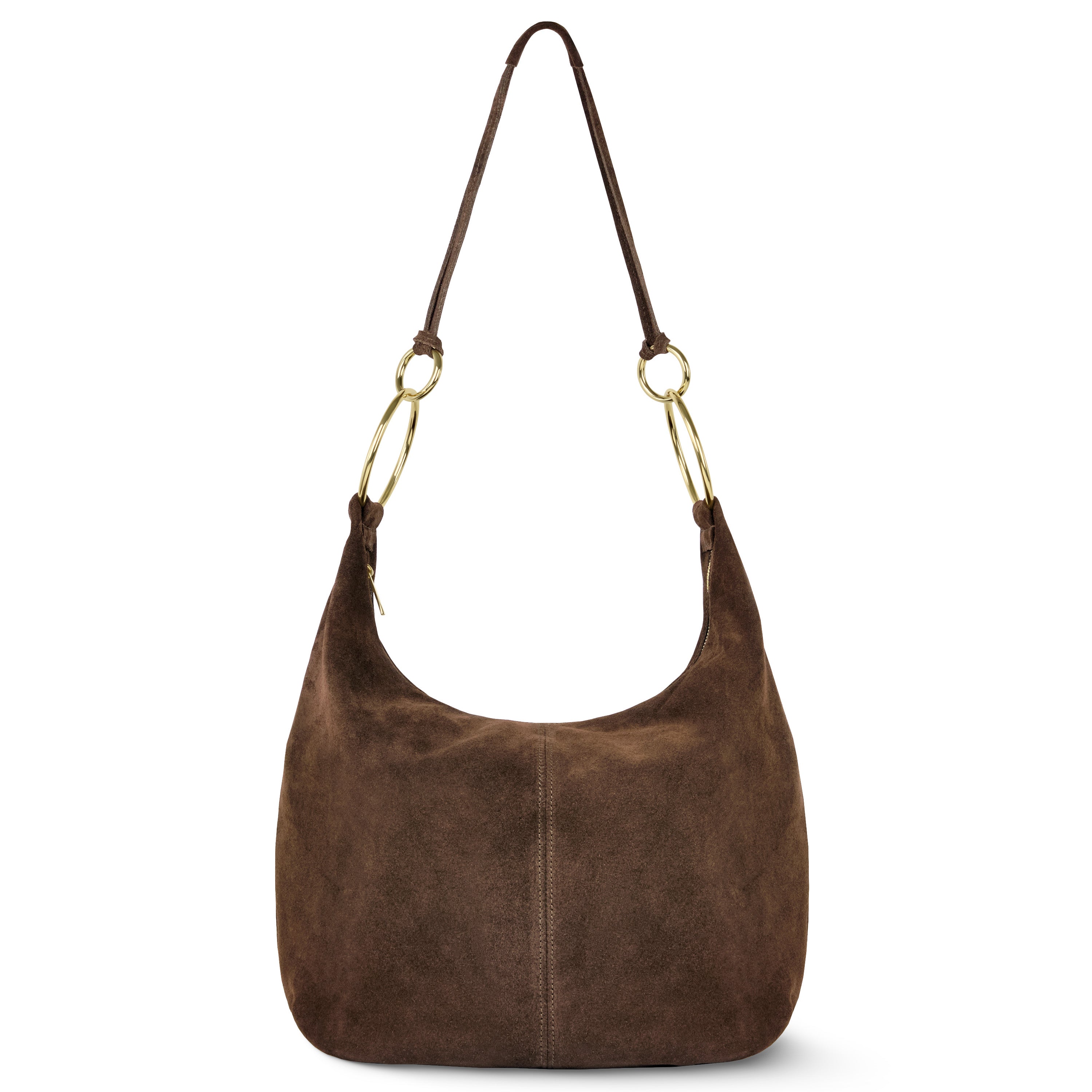 Suede Leather Hobo Bag 272510