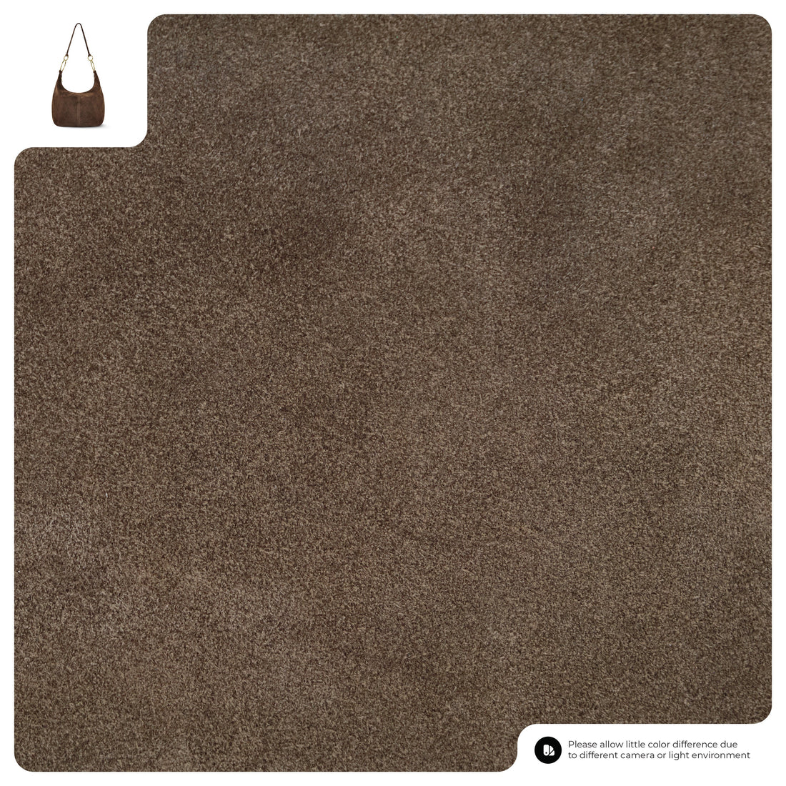 Suede Leather Hobo Bag 272510