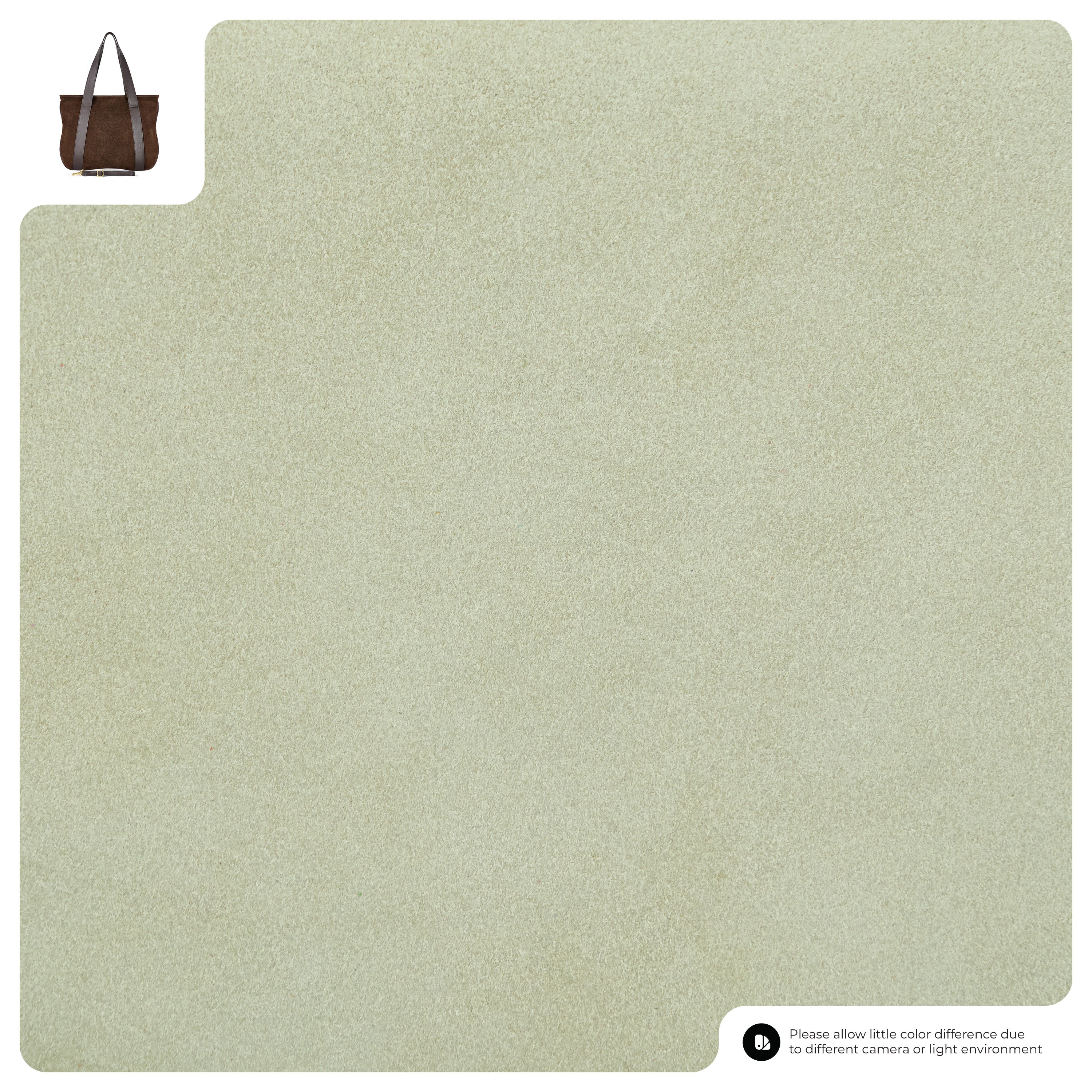 Suede Leather Satchel Bag 282613