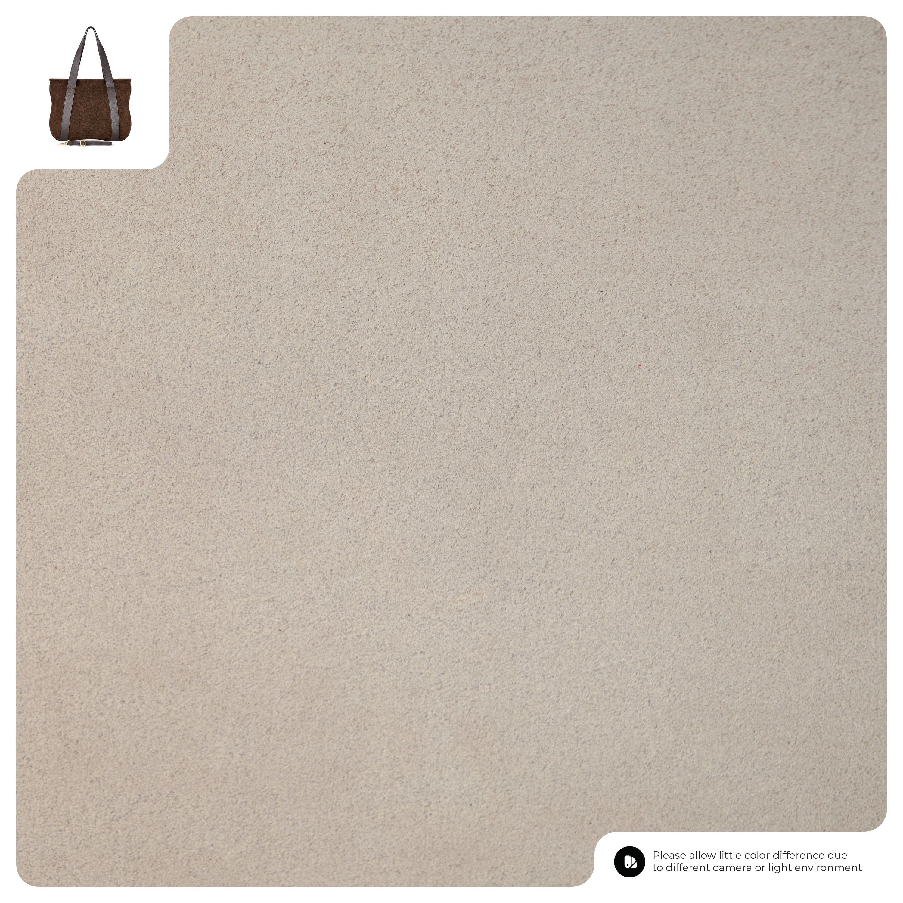 Suede Leather Satchel Bag 282613