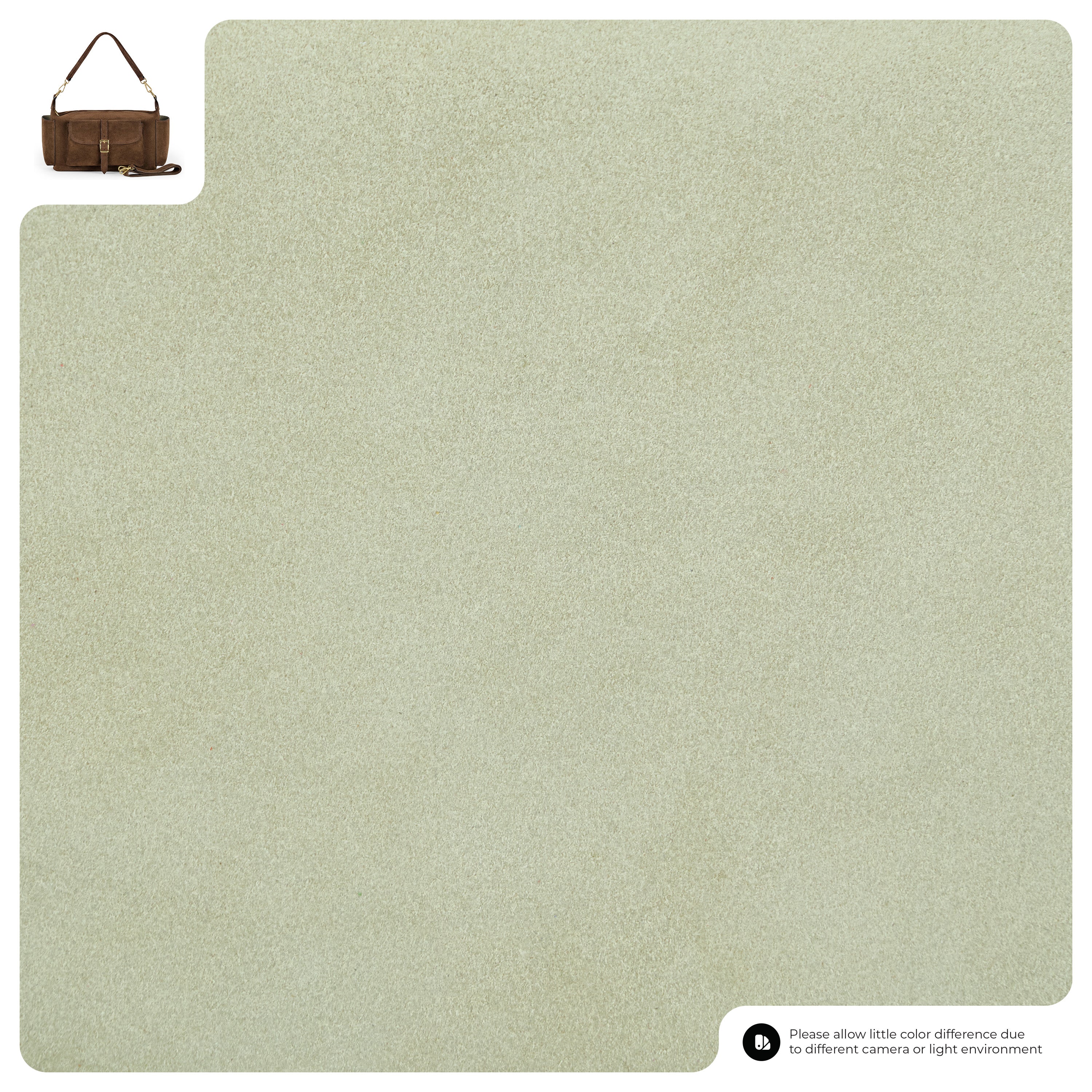 Suede Leather Shoulder Bag 323040