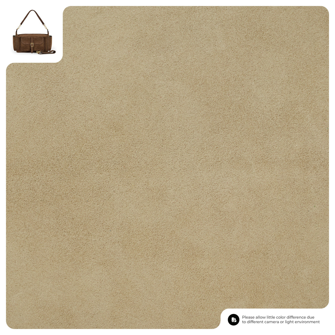 Suede Leather Shoulder Bag 323040