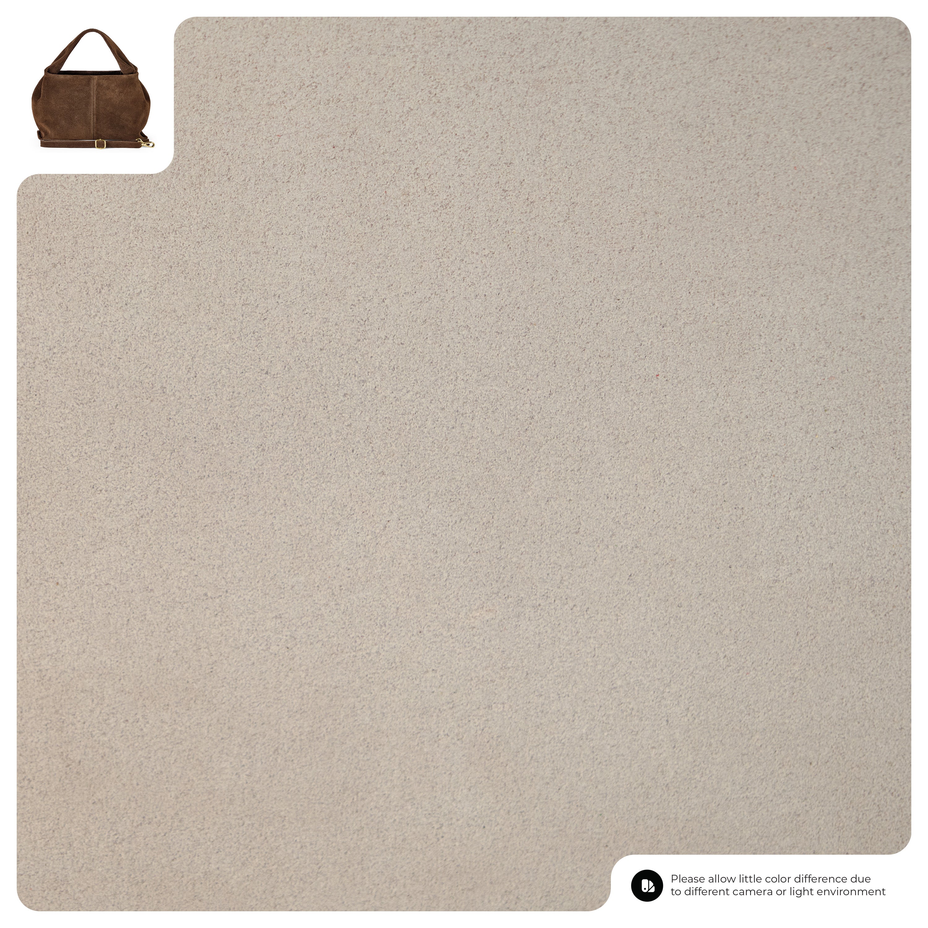 Suede Leather Shoulder Bag 312940