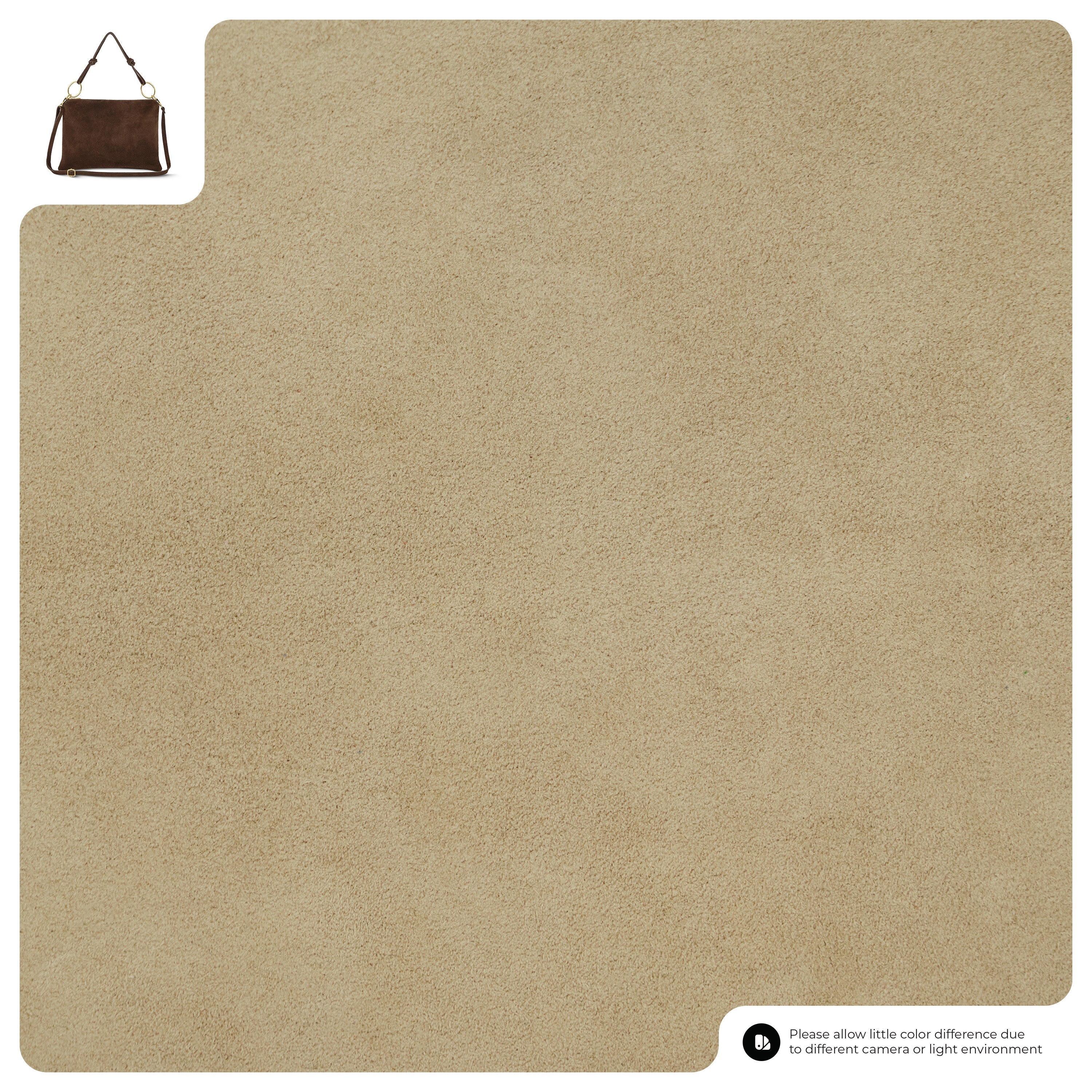 Suede Leather Shoulder Bag 171551