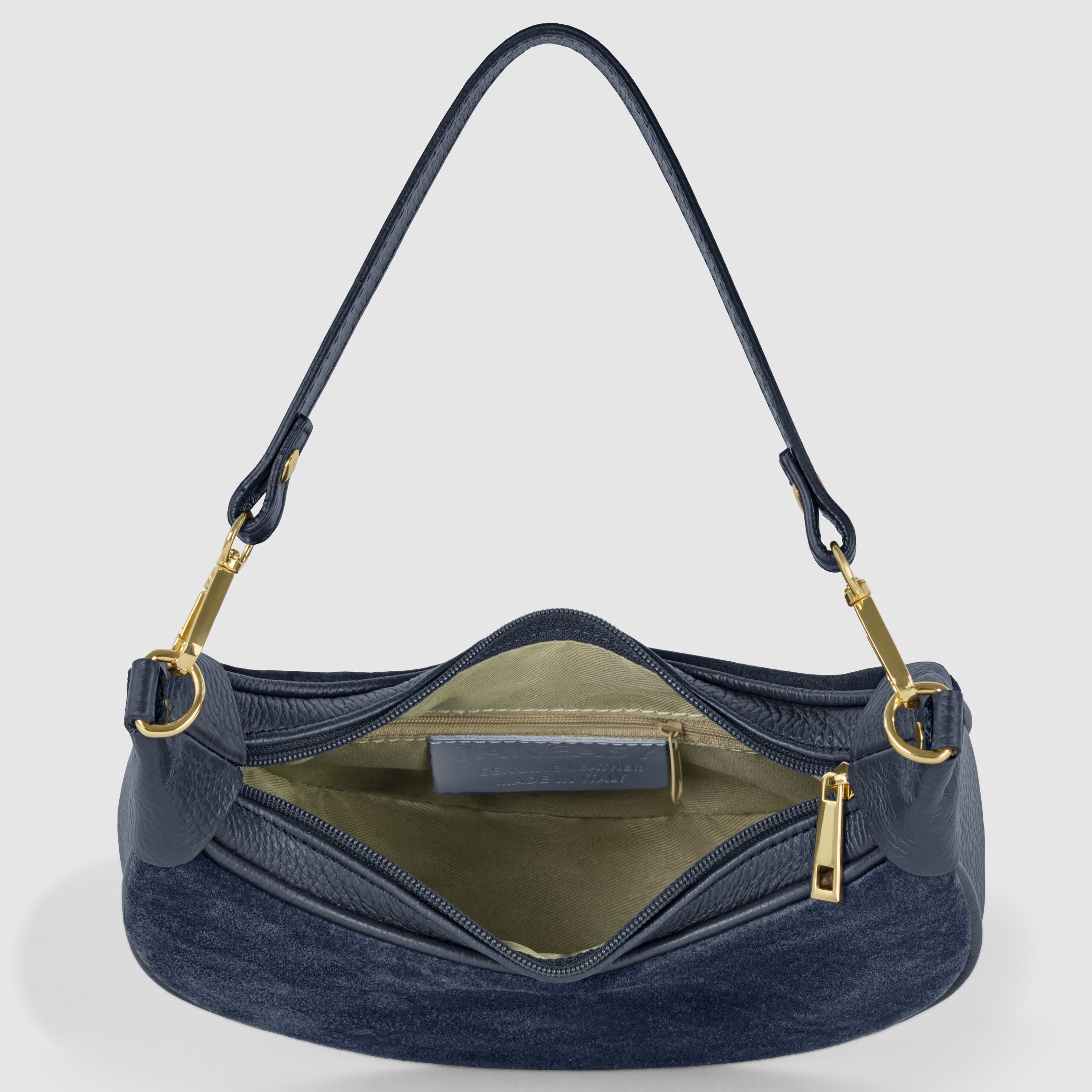 Suede Leather Shoulder Bag 222024